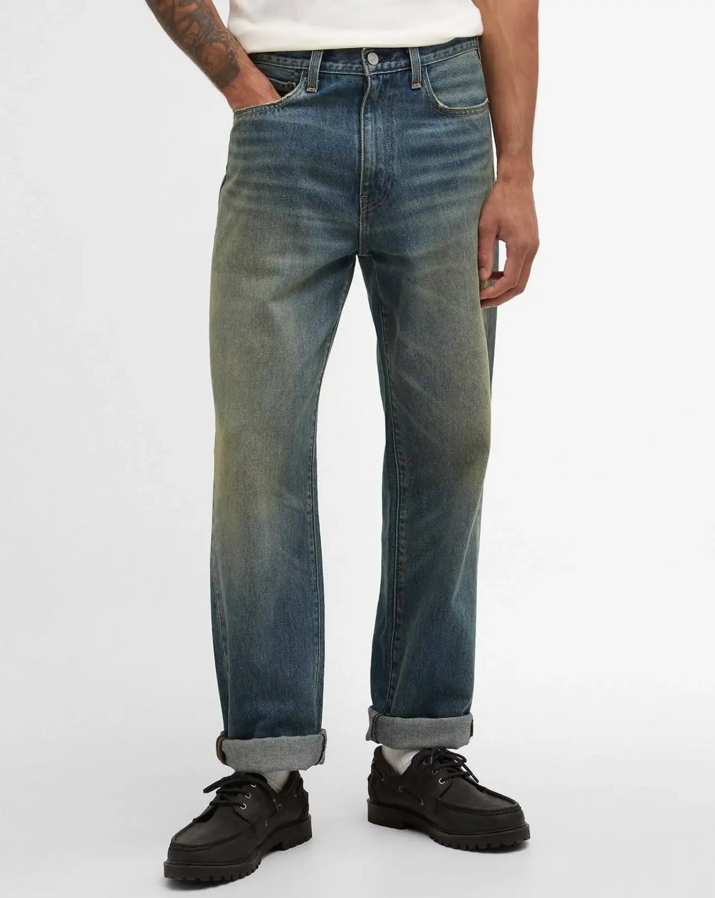 Denim Barbour x Levi's 568 Loose Jeans MTR0791NY 31 BARBOUR 