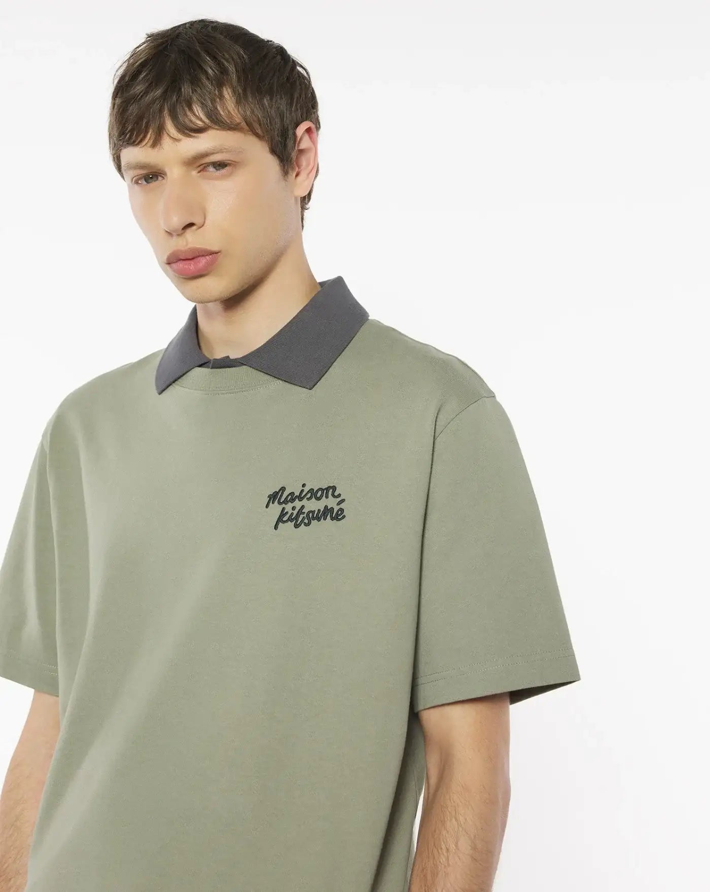 Camiseta Maison Kitsune Handwritting MM00126KJ7025 P131 MAISON KITSUNE 