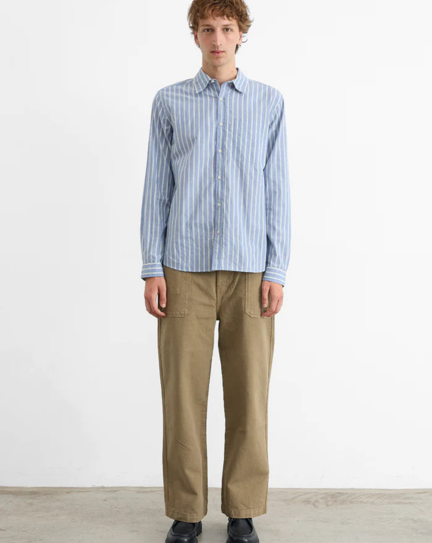 Camisa Edmmond Suspect Shirt 3251012540 PLAIN STEEL EDMMOND 