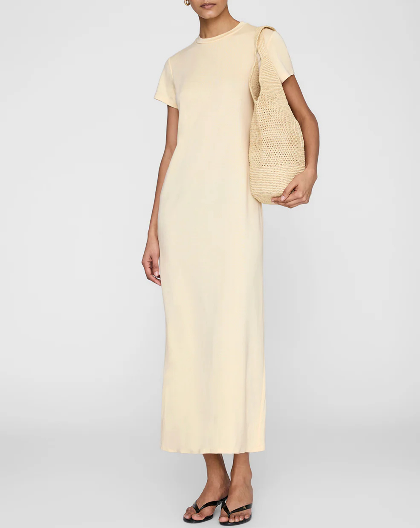 Vestido Anine Bing Wynne Dress A0211924 CRM02BUTTER YELLOW ANINE BING 