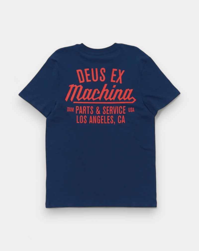 Camiseta Deus Ex Machina Overbite DMP251953C MECHANIC BLUE DEUS EX MACHINA 