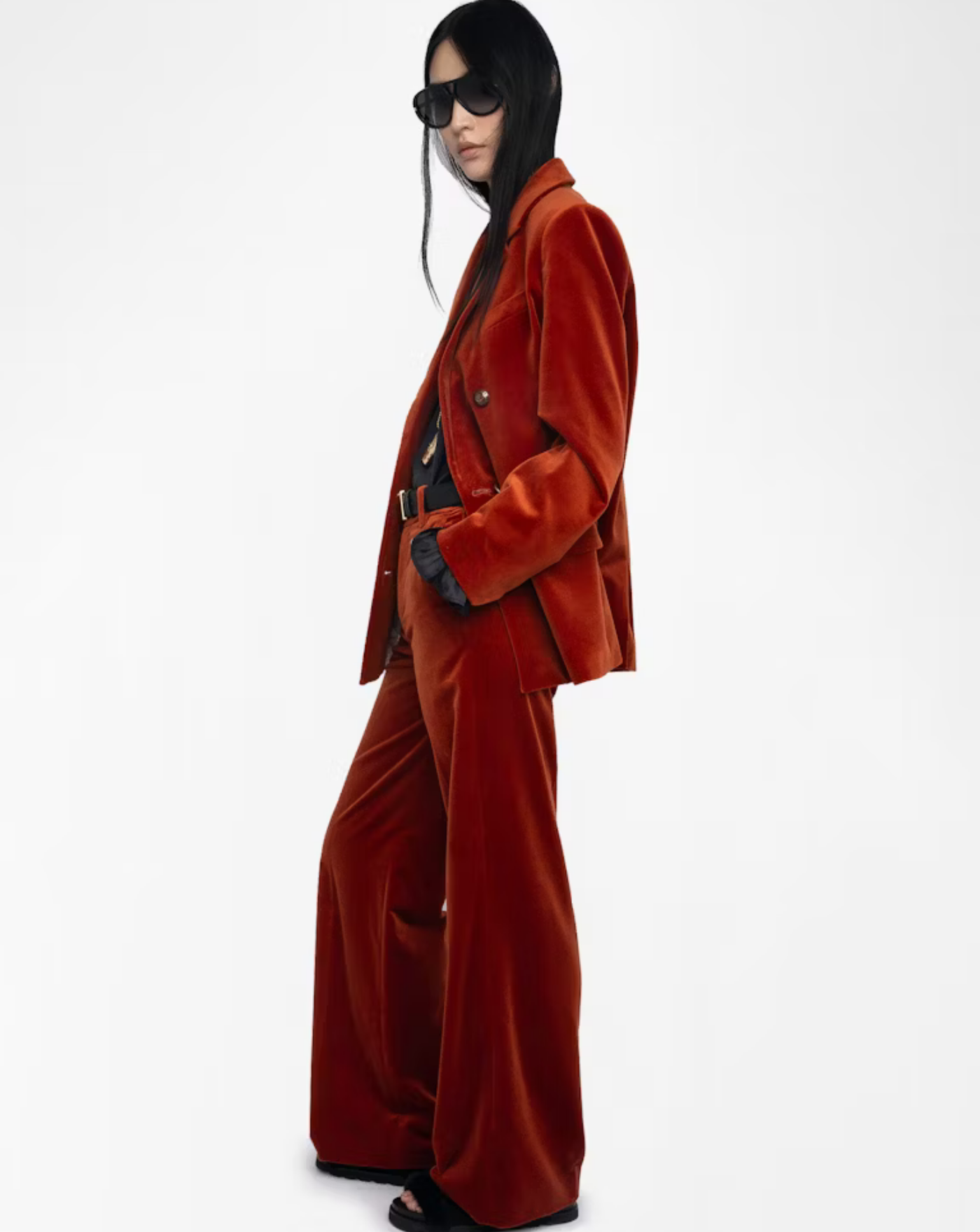 Pantalon Zadig & Voltaire Panol Velours WWPA01868 212 ZADIG & VOLTAIRE 