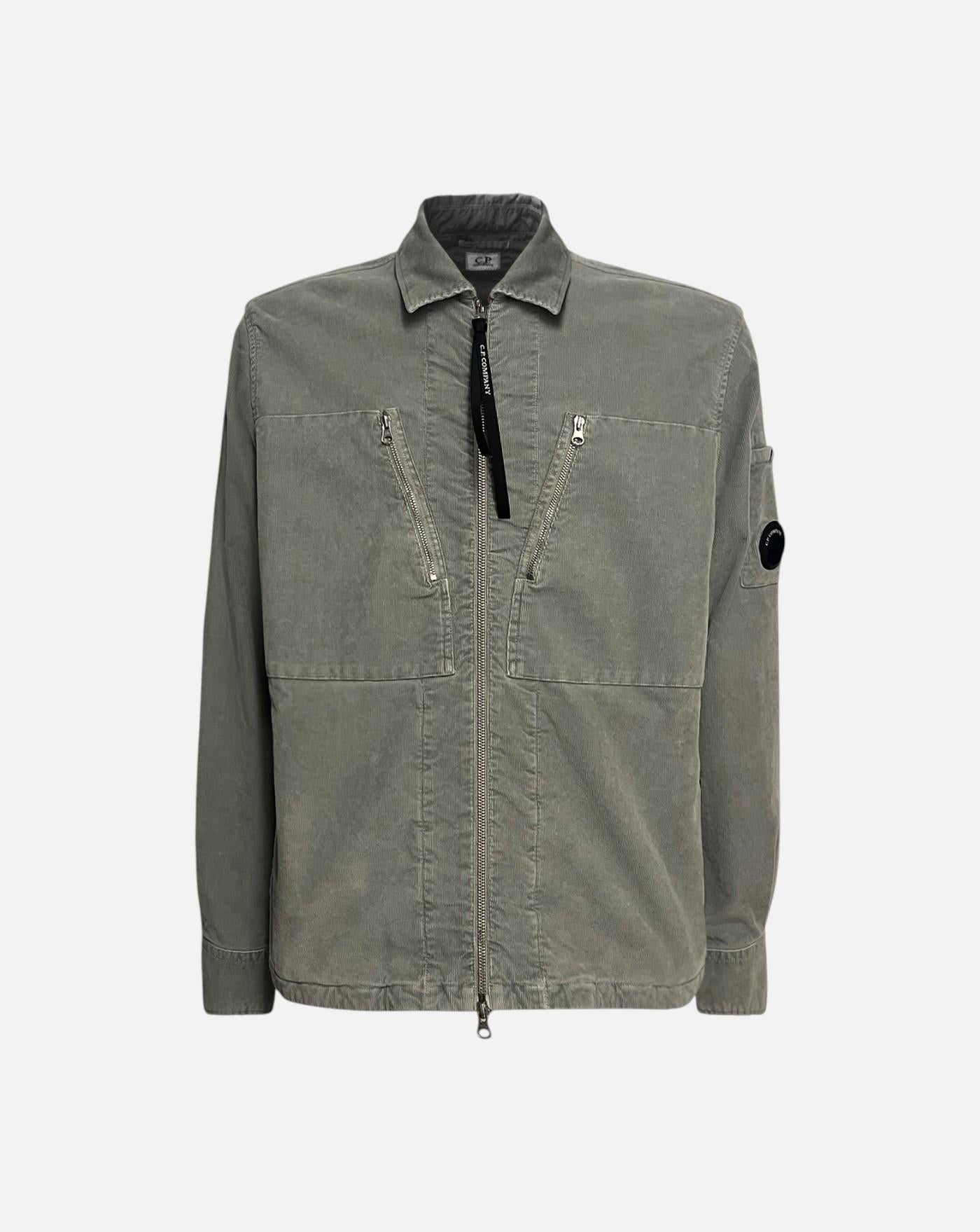 Chaqueta C.P. Company Corduroy Zipped Lens Overshirt 21CMOS149A006410O 936 C.P. COMPANY 