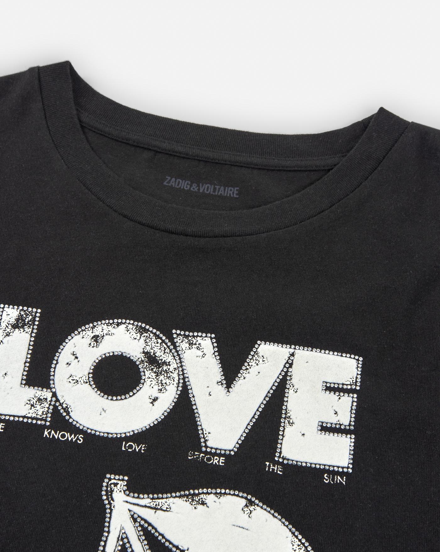 Camiseta Zadig & Voltaire Concert Cherry Love JWTS02684 BLACK ZADIG & VOLTAIRE 