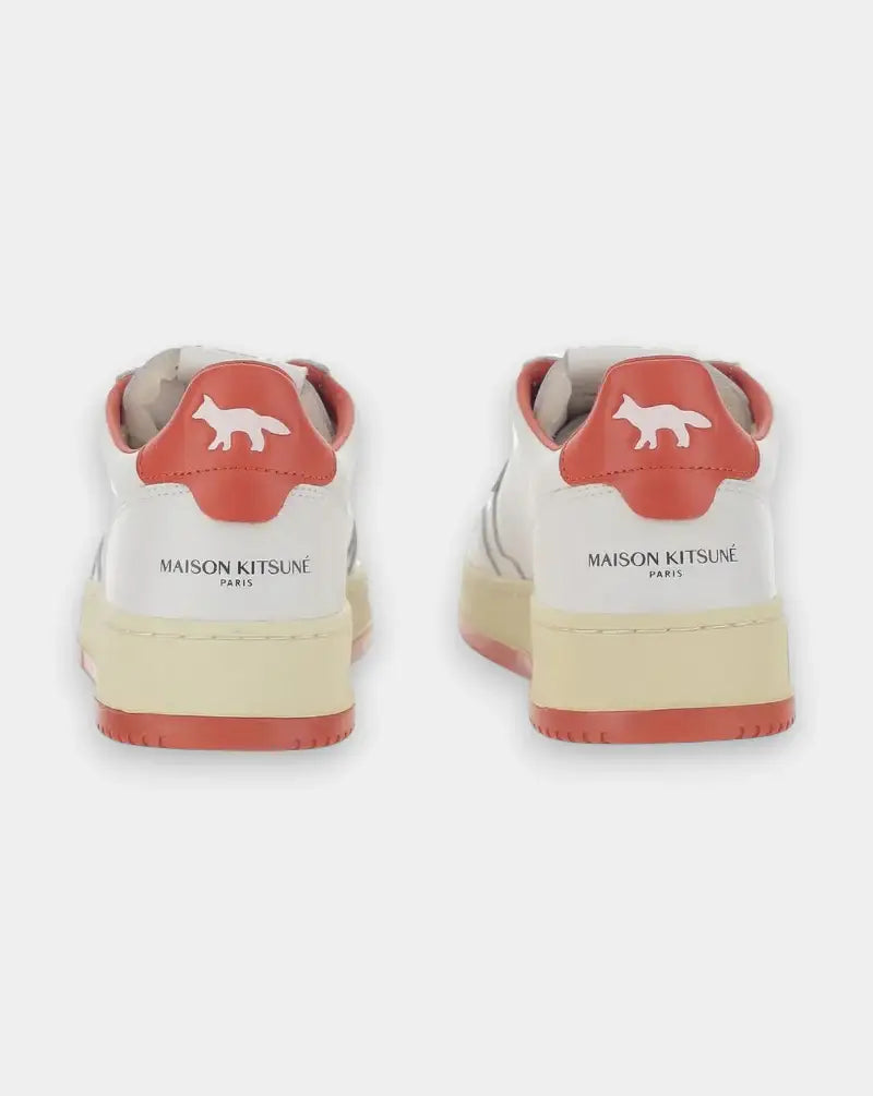 Zapatillas Autry x Maison Kitsuné MK02 AULM MK02 WHT/RED AUTRY 