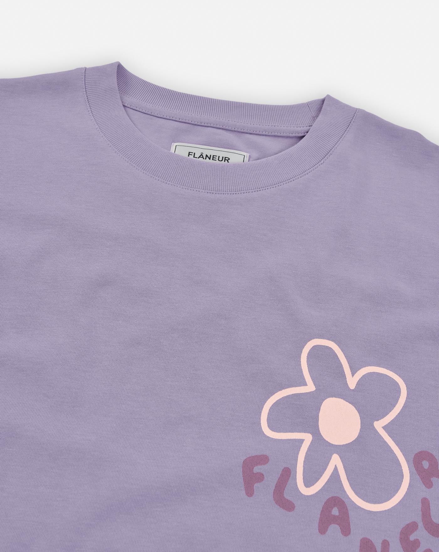 Camiseta Flâneur Blossom F15145 PURPLE FLANEUR 
