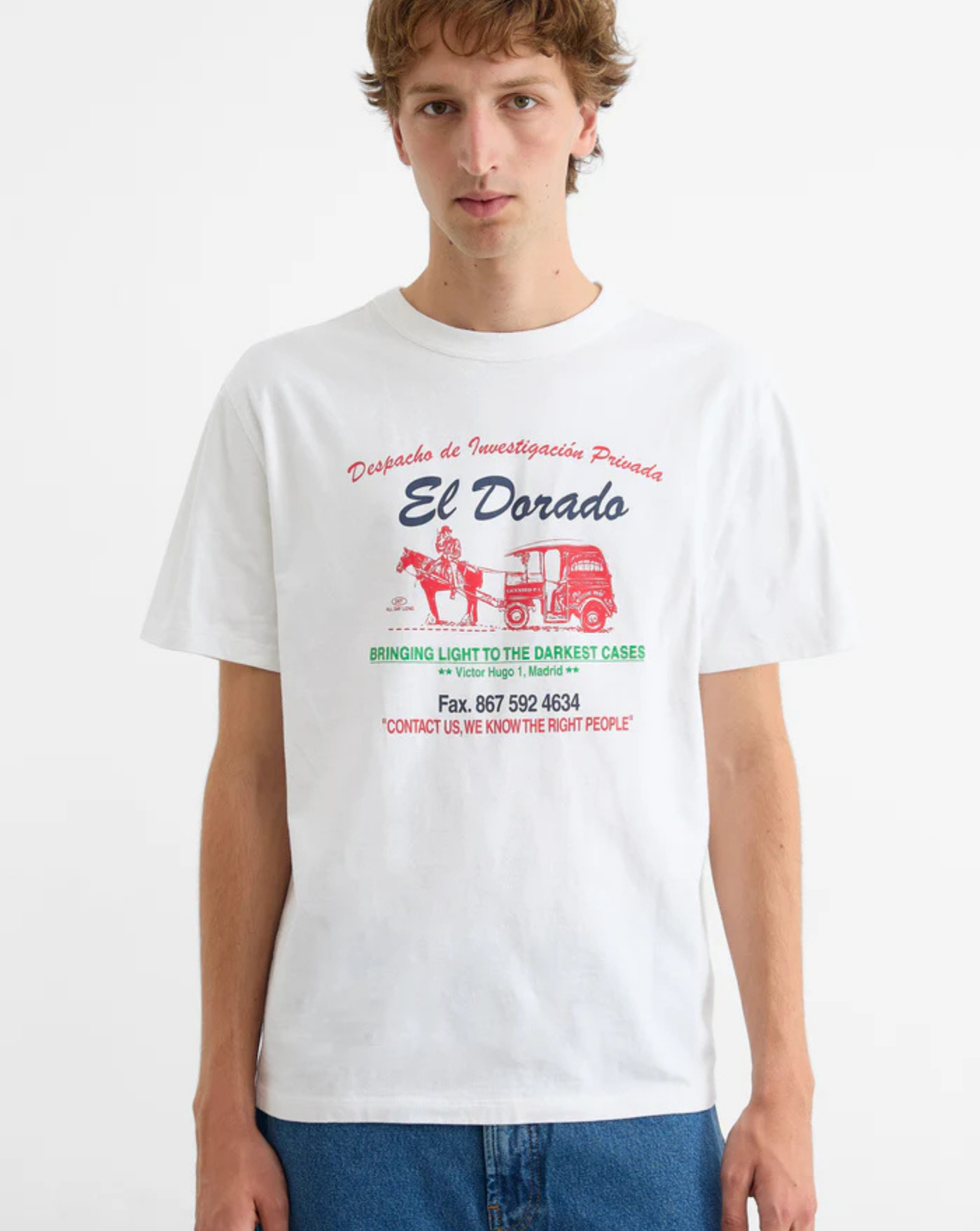 Camiseta Edmmond El Dorado 3253019000 PLAIN WHITE EDMMOND 