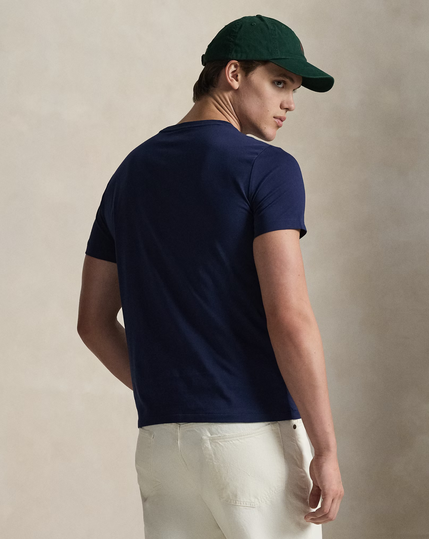Camiseta Polo Ralph Lauren Basic 710671438525 NEWPORT NAVY/C8125 POLO RALPH LAUREN 