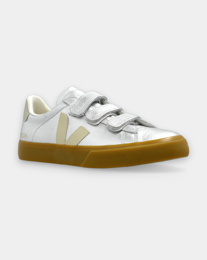 Zapatillas Veja Recife Logo Silver Pierre RC0520779A SILVER-PIERRE VEJA 