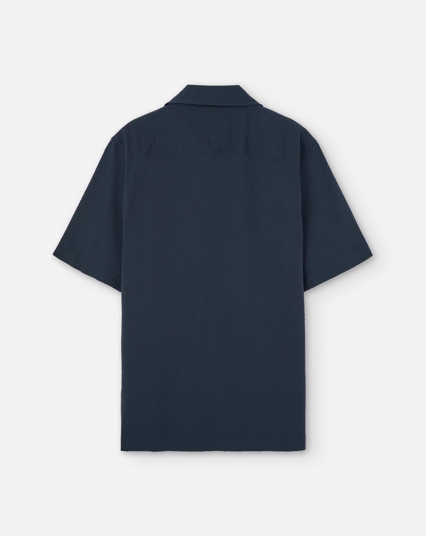 Camisa Edmmond Seersucker 1251006590 PLAIN NAVY EDMMOND 