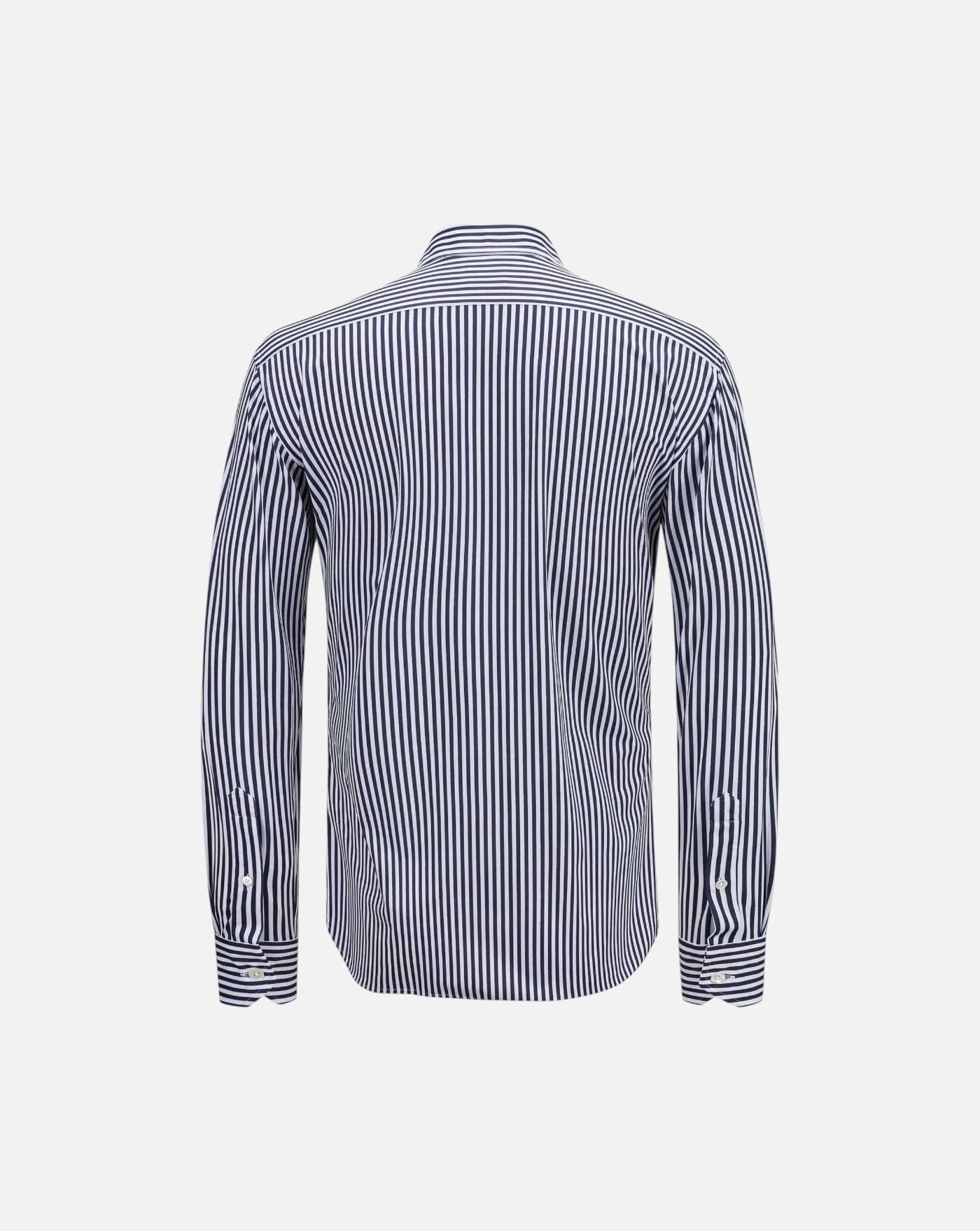 Camisa Traiano Performance jersey shirt T16007 311 168 NAVY STRIPE TRAIANO MILANO 