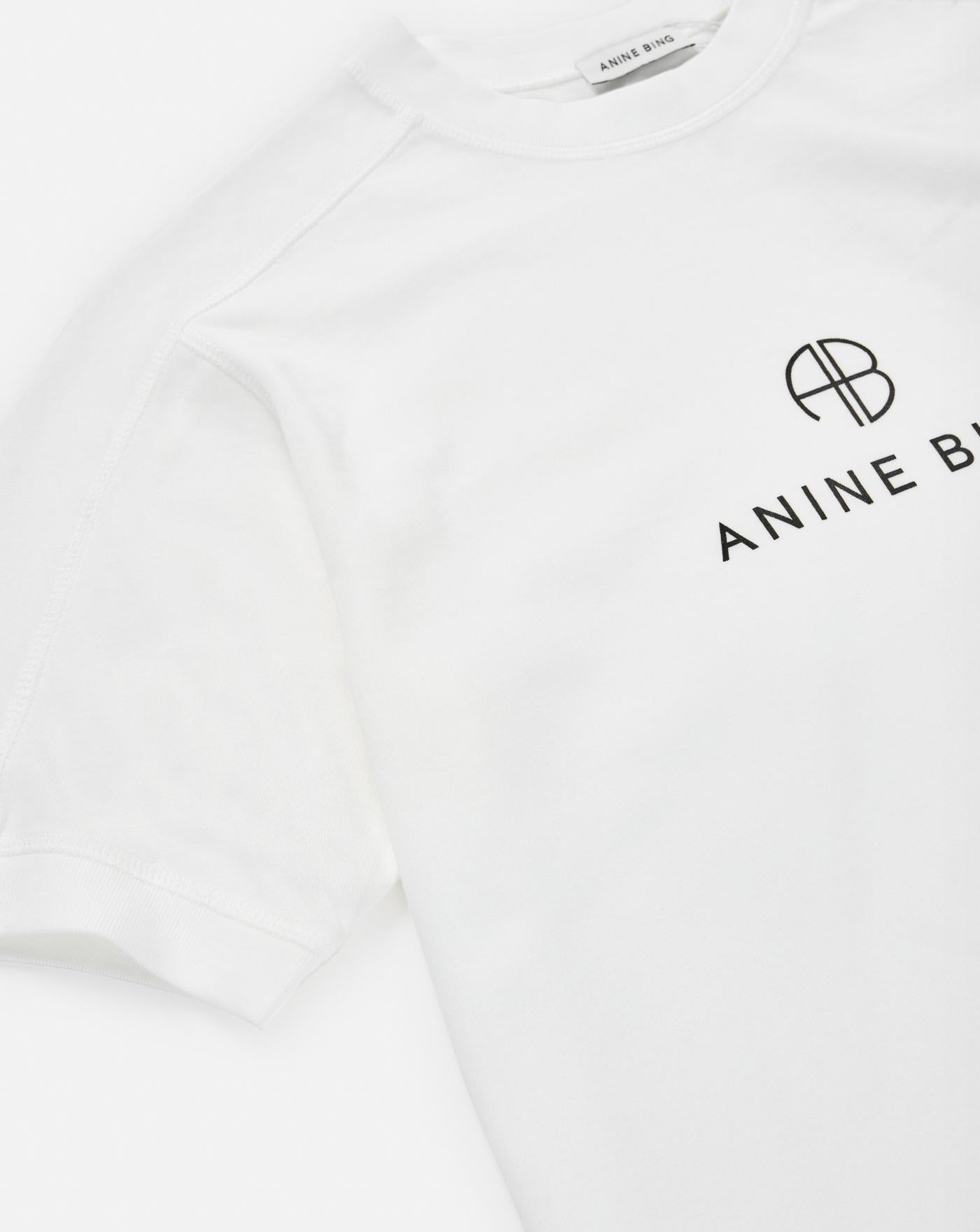Camiseta Anine Bing Jaylin A0810280 IVORY ANINE BING 