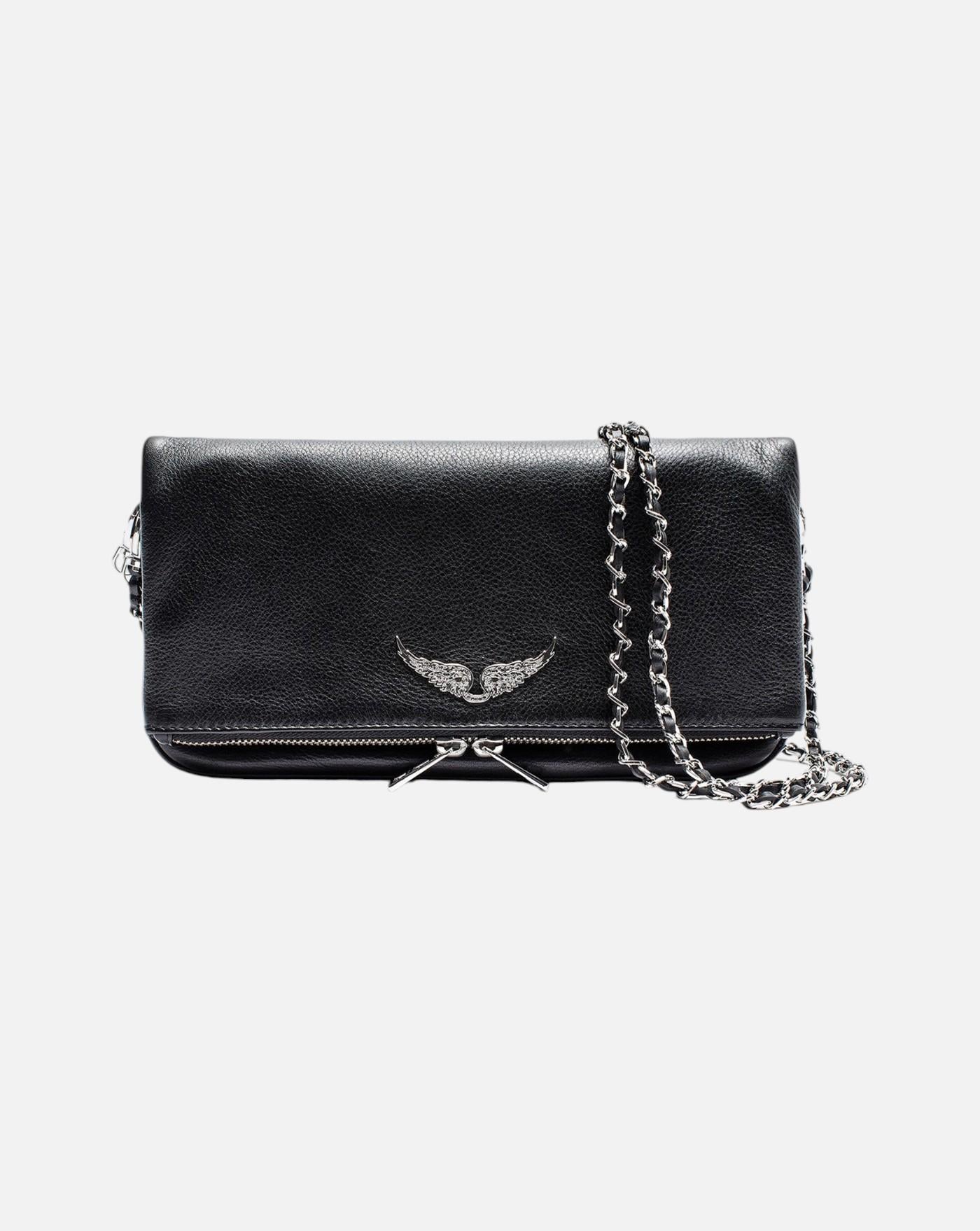 Bolso Zadig & Voltaire ROCK GRAINED LEATHER<BR/> LWBA00001 001 ZADIG & VOLTAIRE 