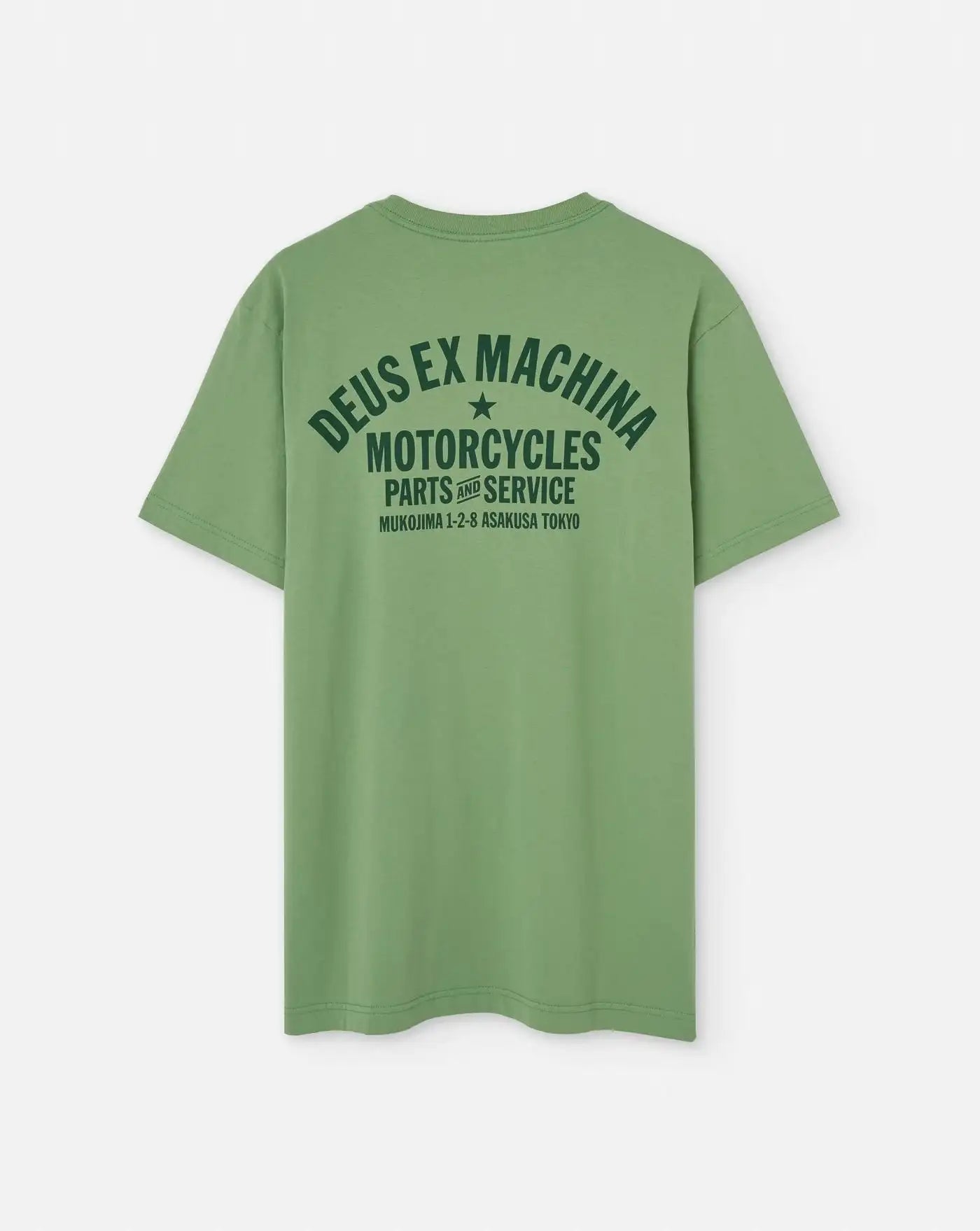 Camiseta Deus Ex Machina Tokyo Adress T-DMW41808R TENDRIL GREEN DEUS EX MACHINA 