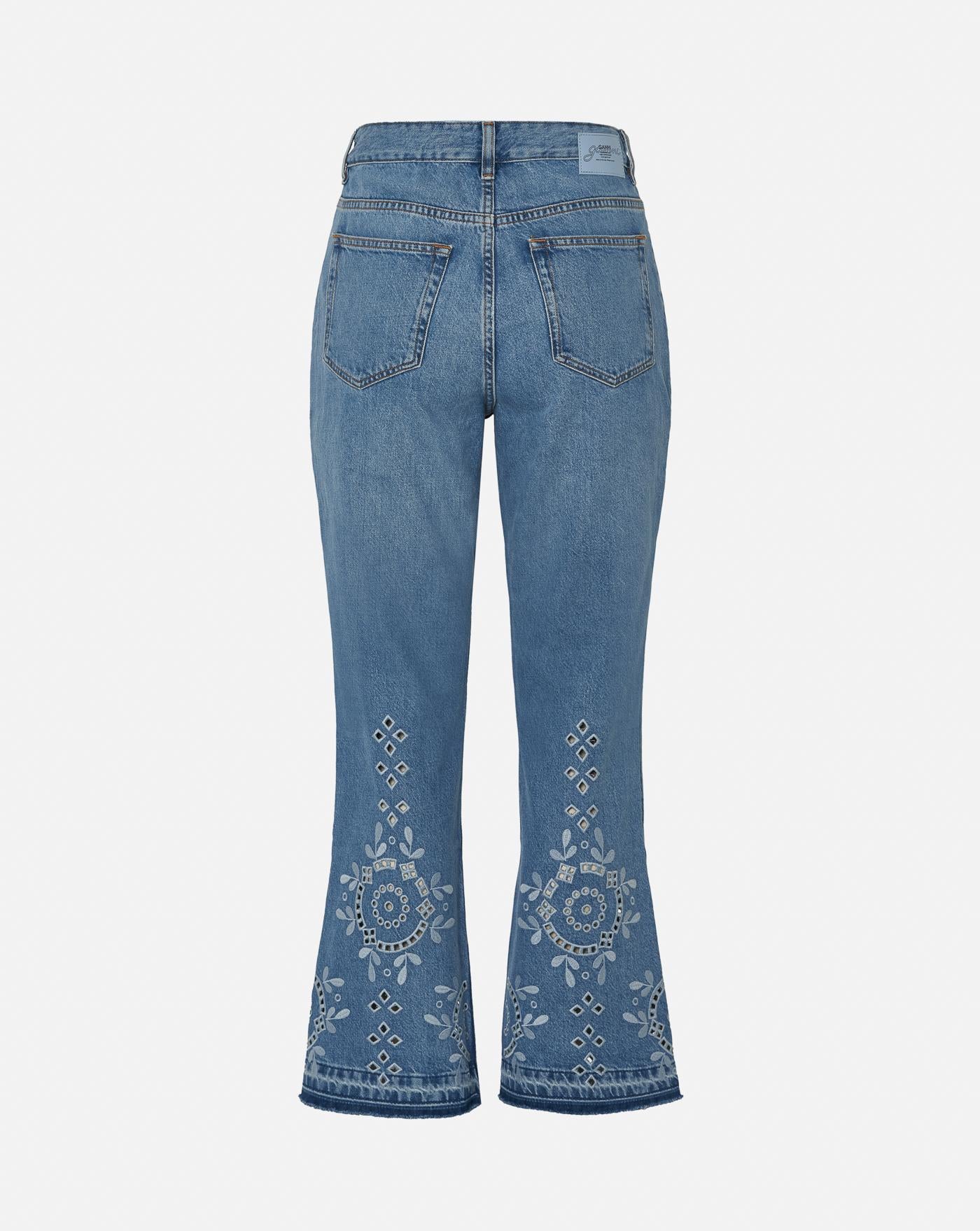 Denim Ganni Broderie J1714 564 GANNI 