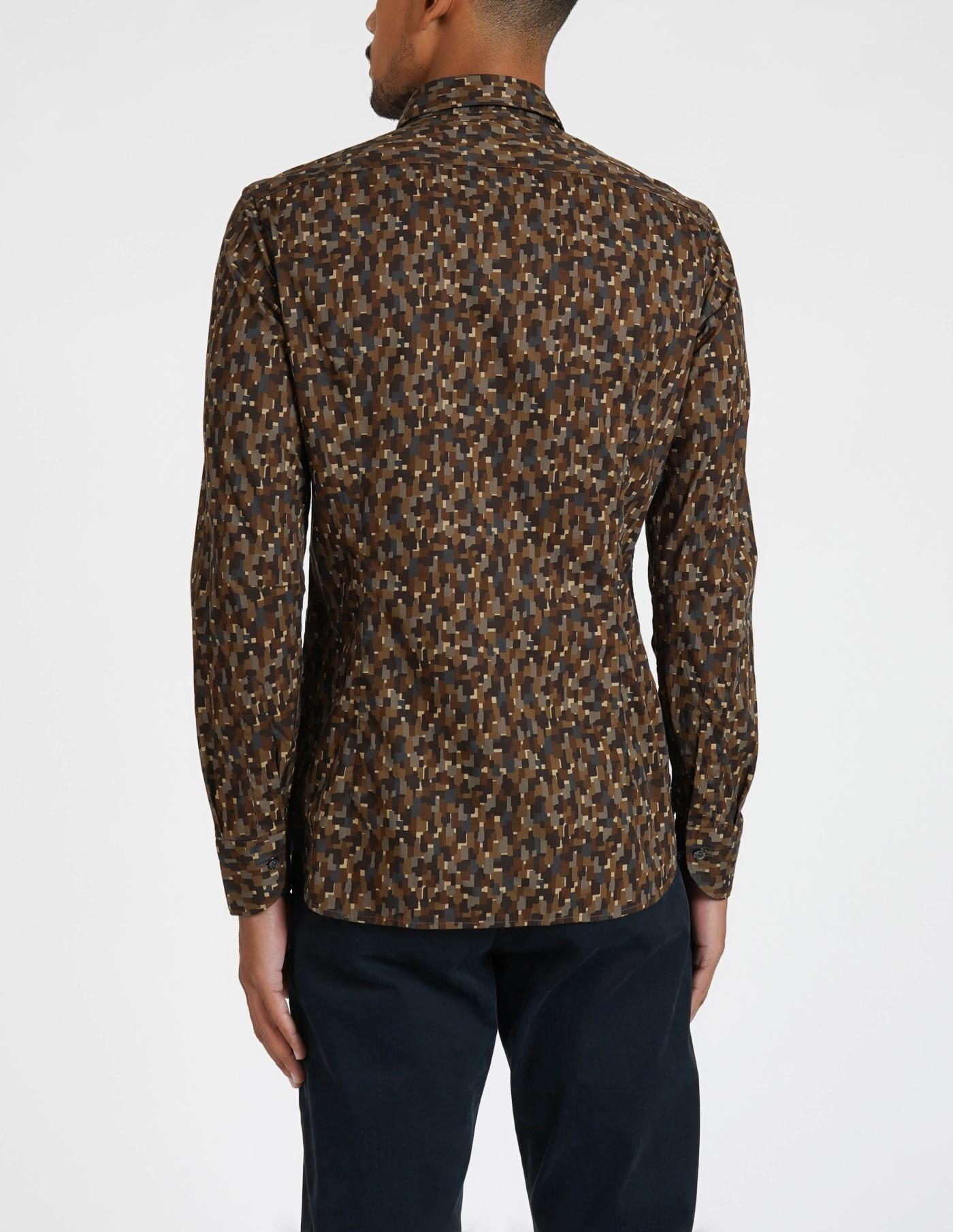 Camisa Tintoria Mattei Estampado 1G6ZNJWFR5 75 TINTORIA MATTEI 