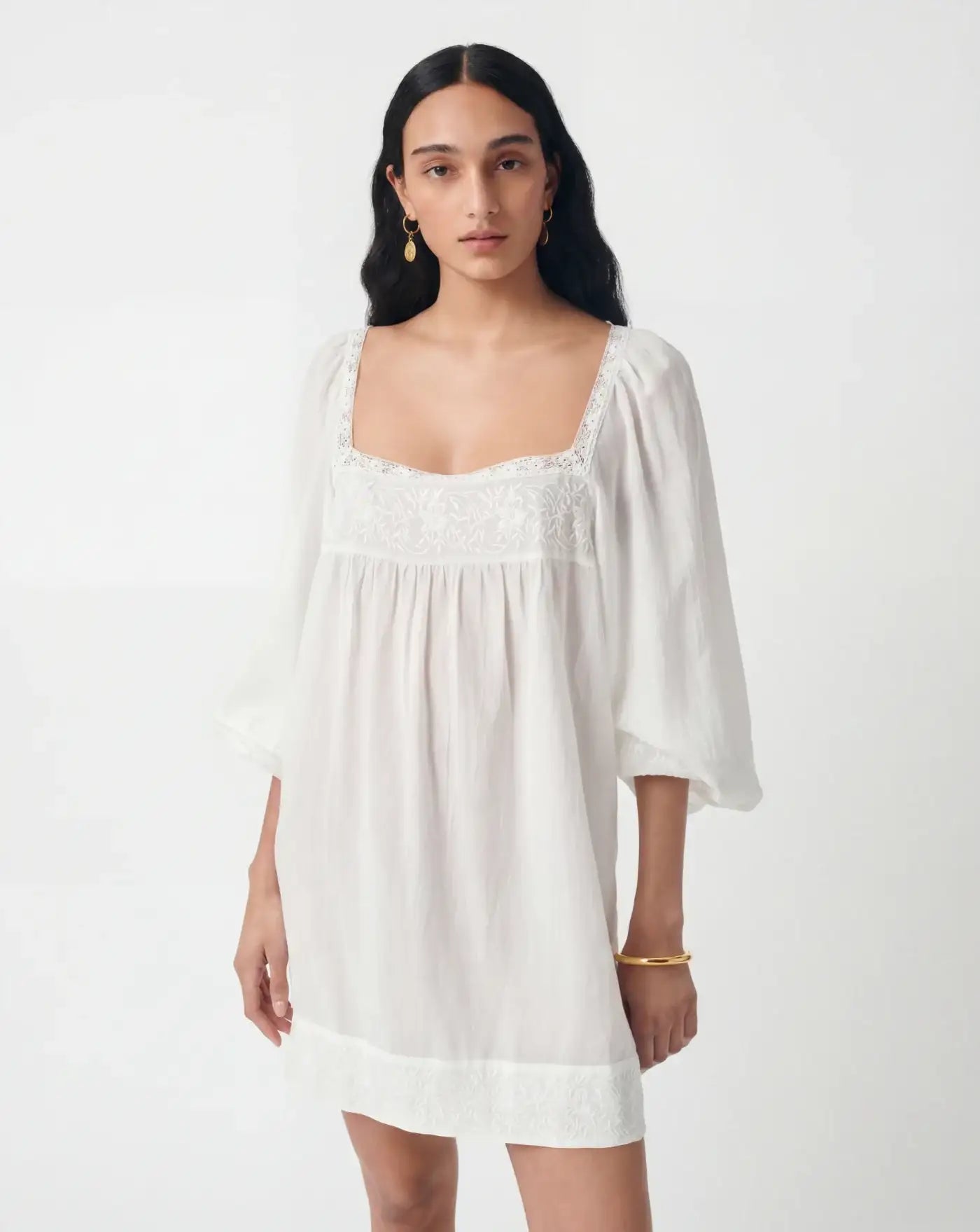 Vestido Vanessa Bruno Graziella 6EVA53V08848 BLANC VANESSA BRUNO 