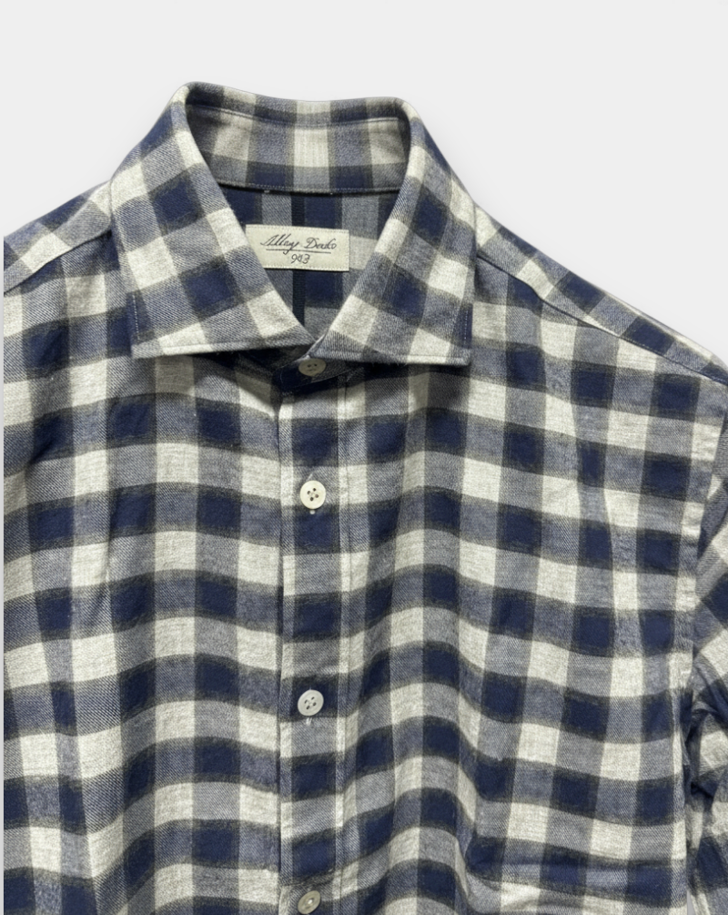 Camisa Alley Docks Cuadros AU26W02CA FLA978MEL GREY/BLUE ALLEY DOCKS 