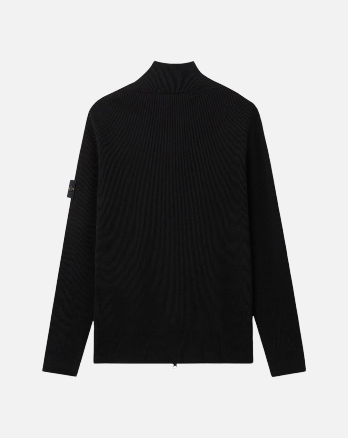 Jersey Stone Island Ribbed Zip-Up Jacket L2S155100126 S00D8V0029 STONE ISLAND 