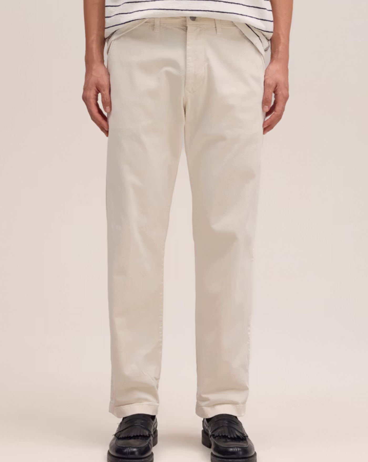 Pantalon NN.07 Adan 2521923160 016 IVORY, L32 NN. 07 