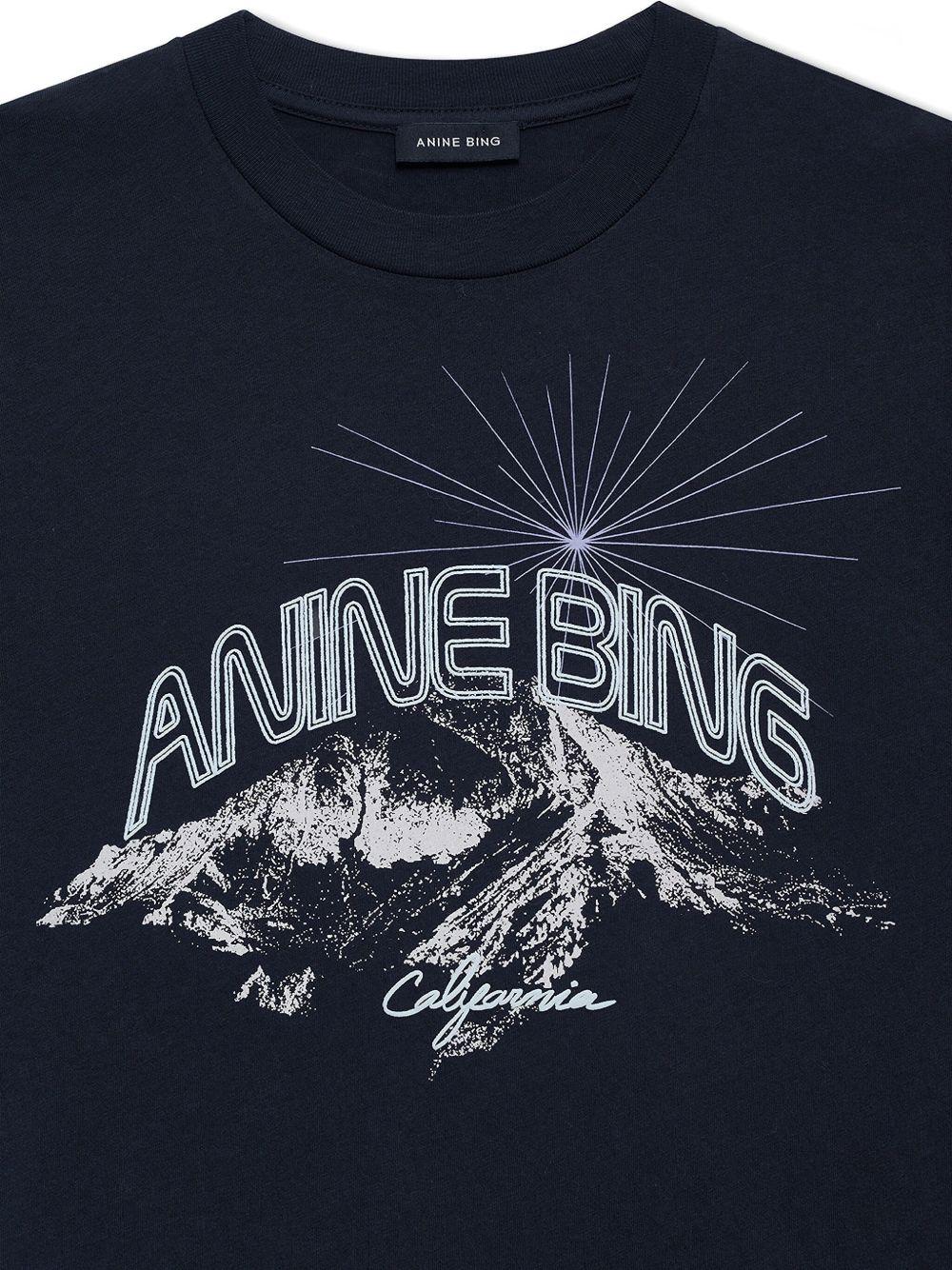 Camiseta Anine Bing Walker Tee California A0811850VTG3  ANINE BING 