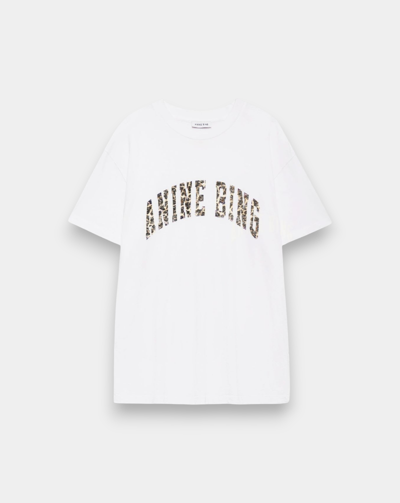 Camiseta Anine Bing Walker Tee Anine A0812128IVY1  ANINE BING 