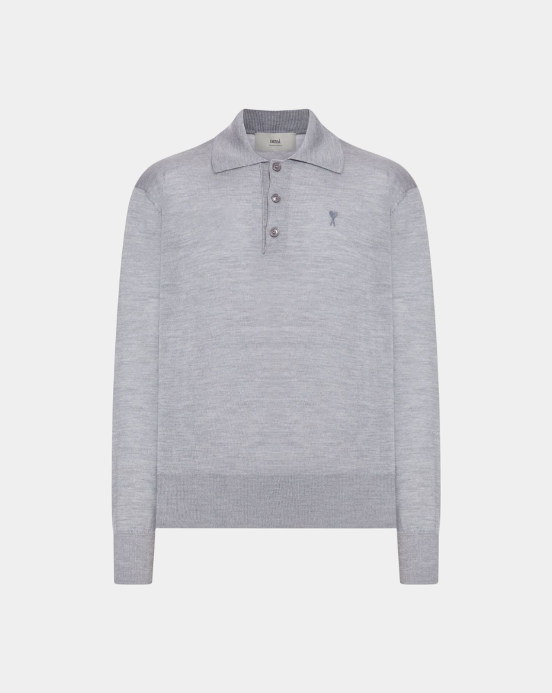 Jersey Ami Paris Polo Adc HPL406KN0066 050 AMI PARIS 