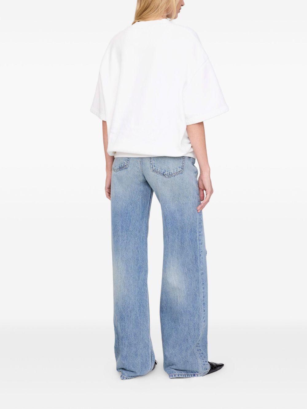 Sudadera Anine Bing Jay A0811002 OFF WHITE ANINE BING 