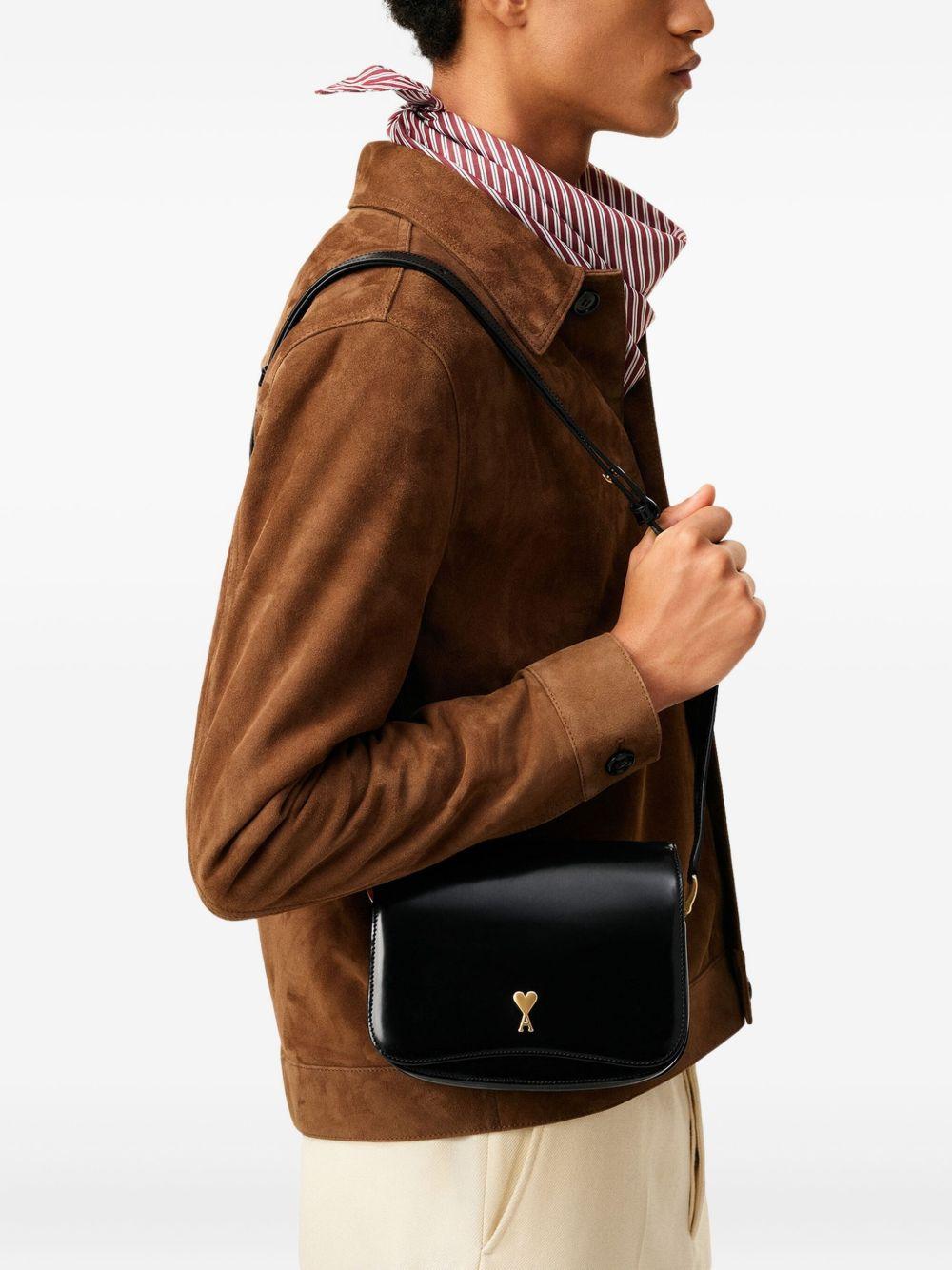 Bolso Ami Paris Leather Paris Paris Bag ULL717AL0139 001 AMI PARIS 