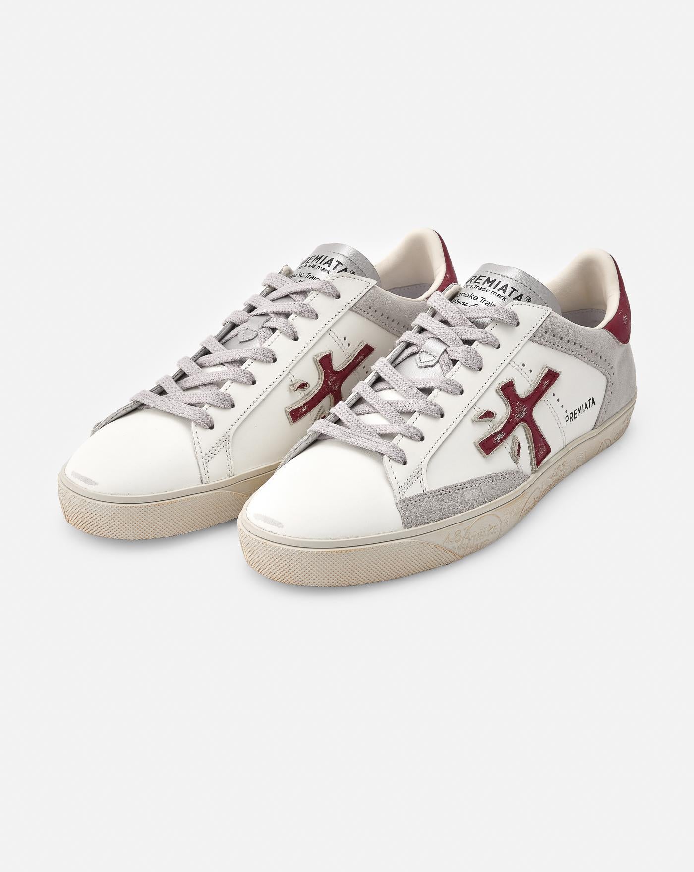 Zapatillas Premiata Steven Var 6970 STEVEN VAR 6970 WHITE/RED PREMIATA 