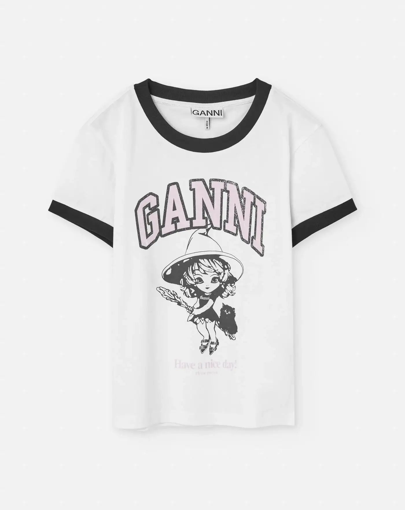 Camsieta Ganni Girl T4156 151 GANNI 