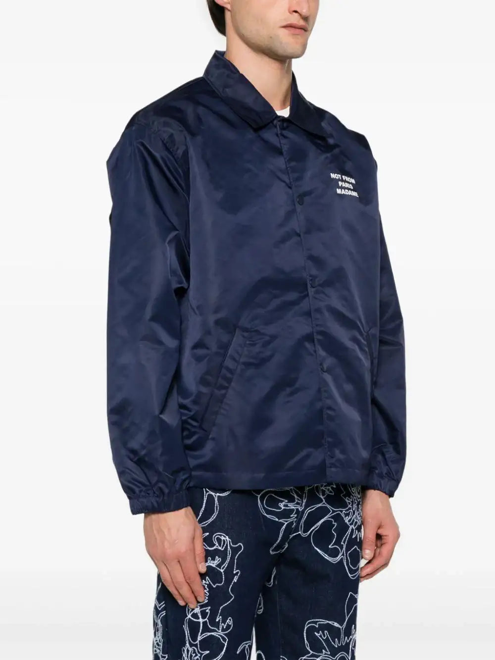 Sobrecamisa Drole de Monsieur La Veste Slogan JT183 PA014 NY DROLE DE MONSIEUR 