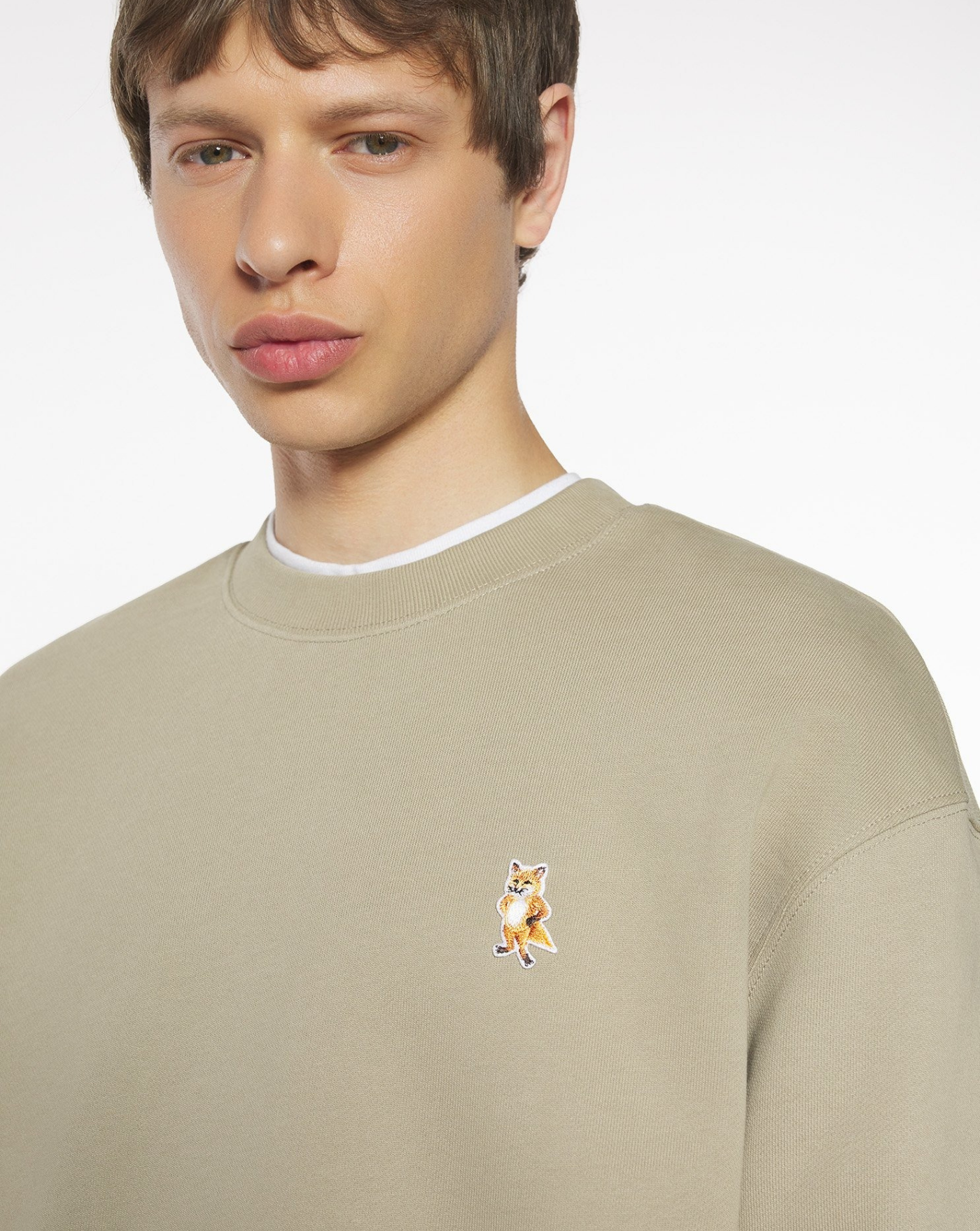 Sudadera Maison Kitsune Standing Fox PM00311KM0341 0302 MAISON KITSUNE 