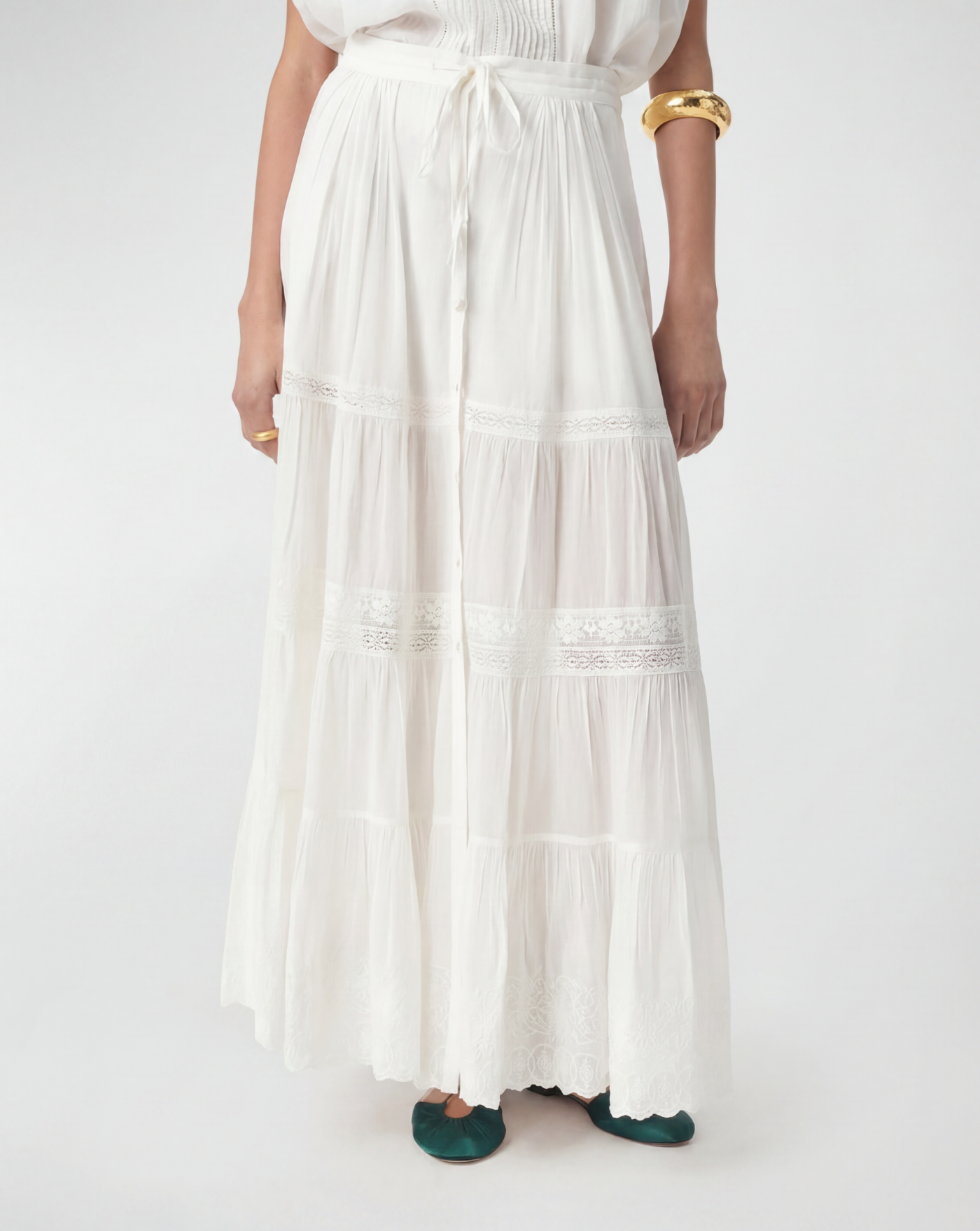 Falda Vanessa Bruno Caravelle 6EVA53V07316 BLANC VANESSA BRUNO 