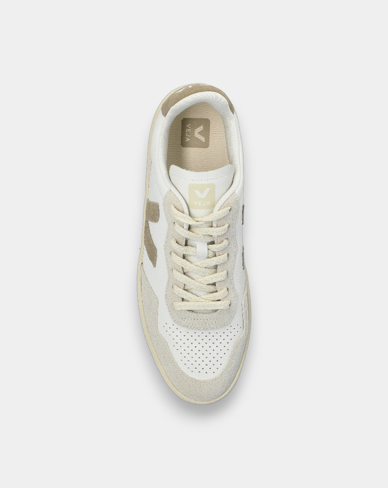 Zapatillas Veja V-90 O.T. Leather Extra White Taupe VD2020909A WHITE-TAUPE VEJA 