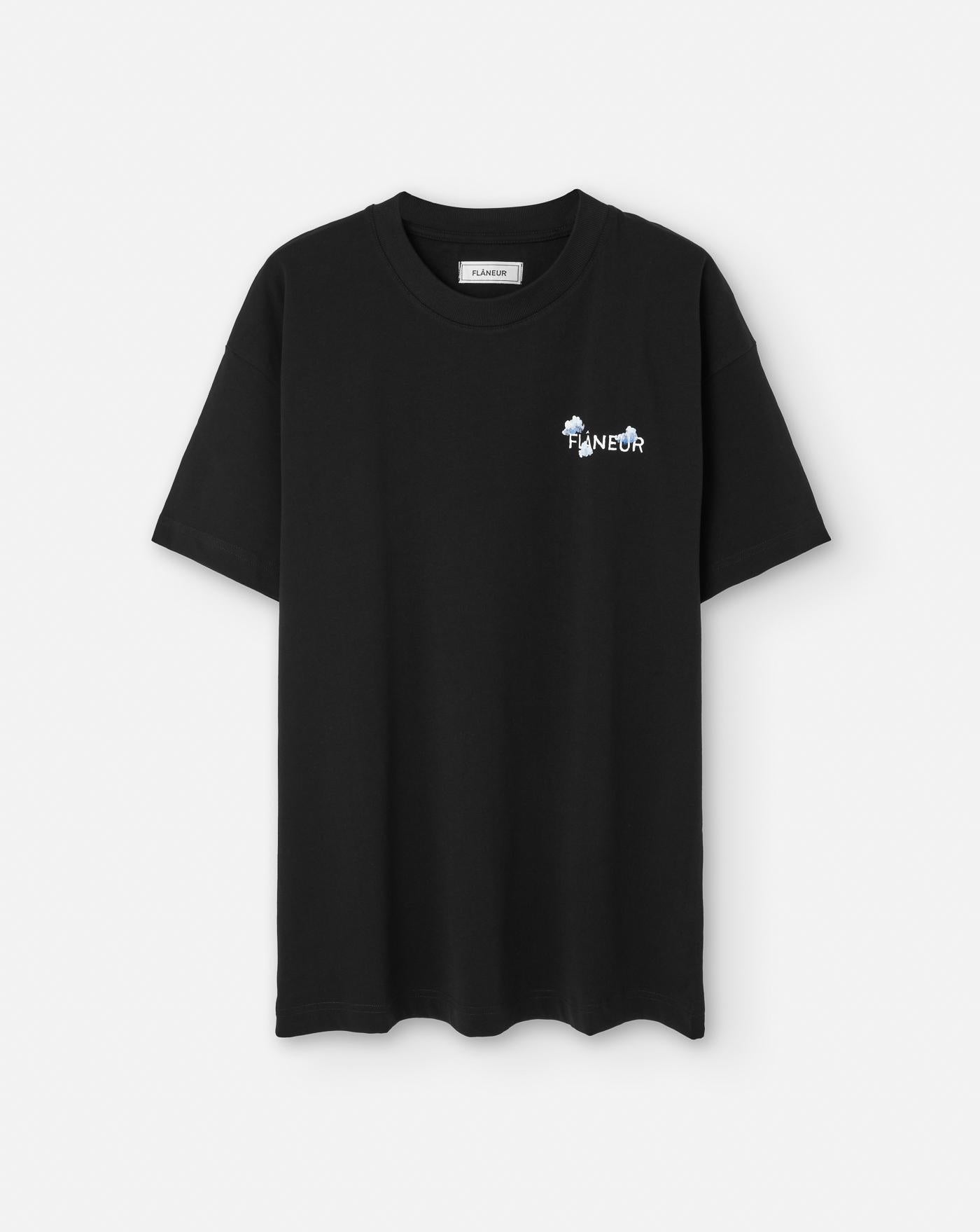 Camiseta Flâneur Aéronautique F15029 BLACK FLANEUR 