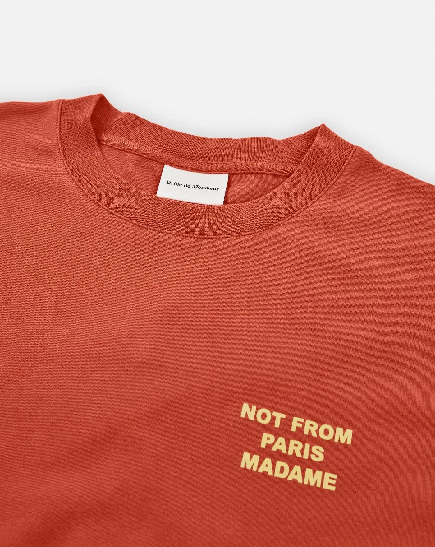 Camiseta Drole de Monsieur Le T-Shirt Slogan TS203 CO002 RT DROLE DE MONSIEUR 