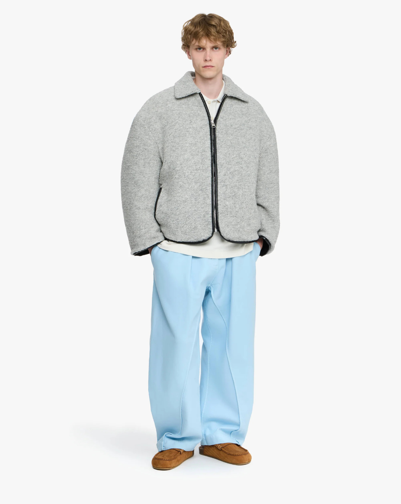 Chaqueta Jw Anderson Contrast Trim JK0394PG1820 905 JW ANDERSON 