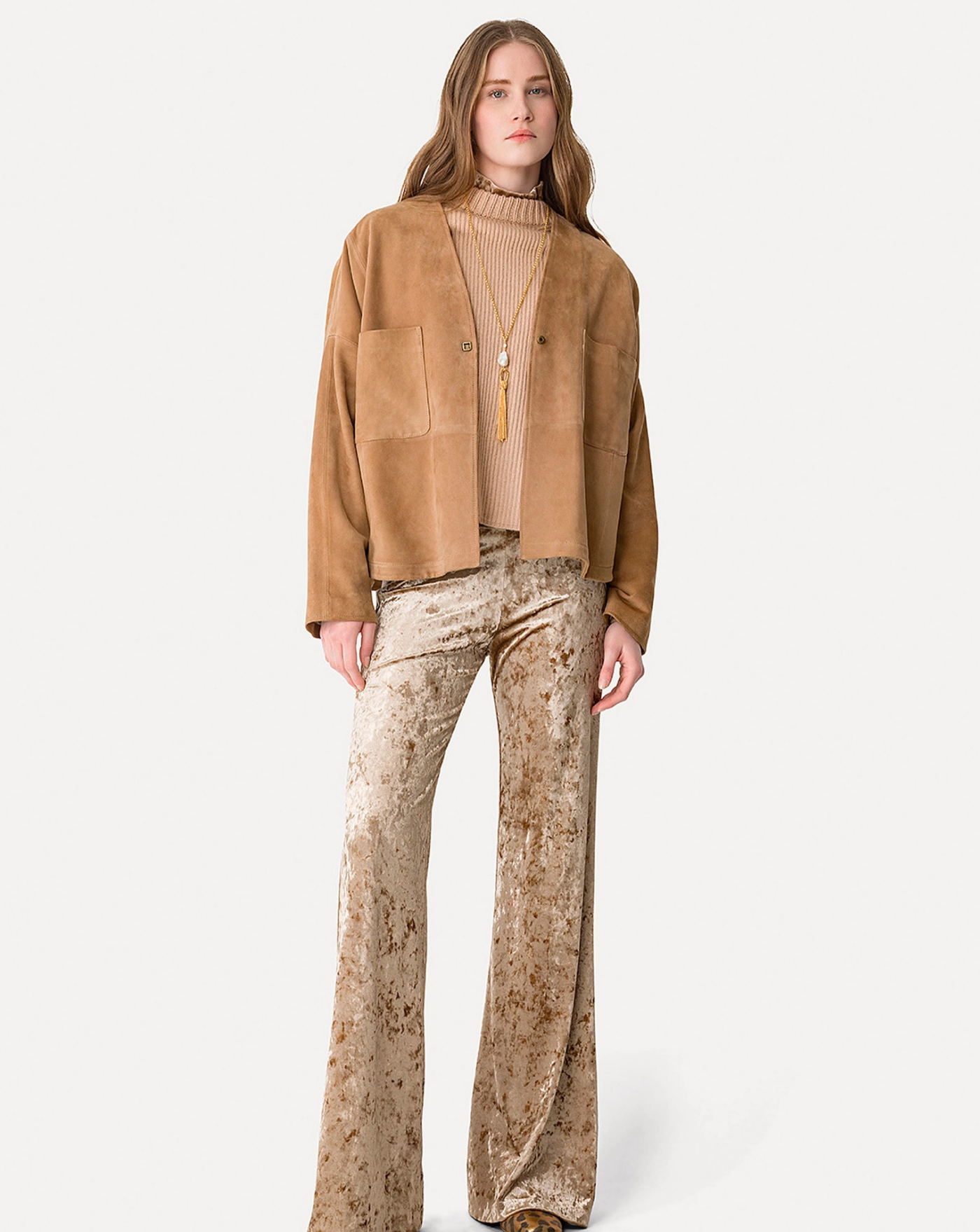 Pantalon Forte Forte Velvet 14102 1517 FORTE FORTE 