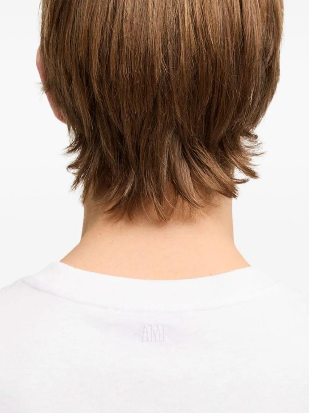 Camiseta Ami Paris Ami de Coeur BFUTS035724 100 AMI PARIS 