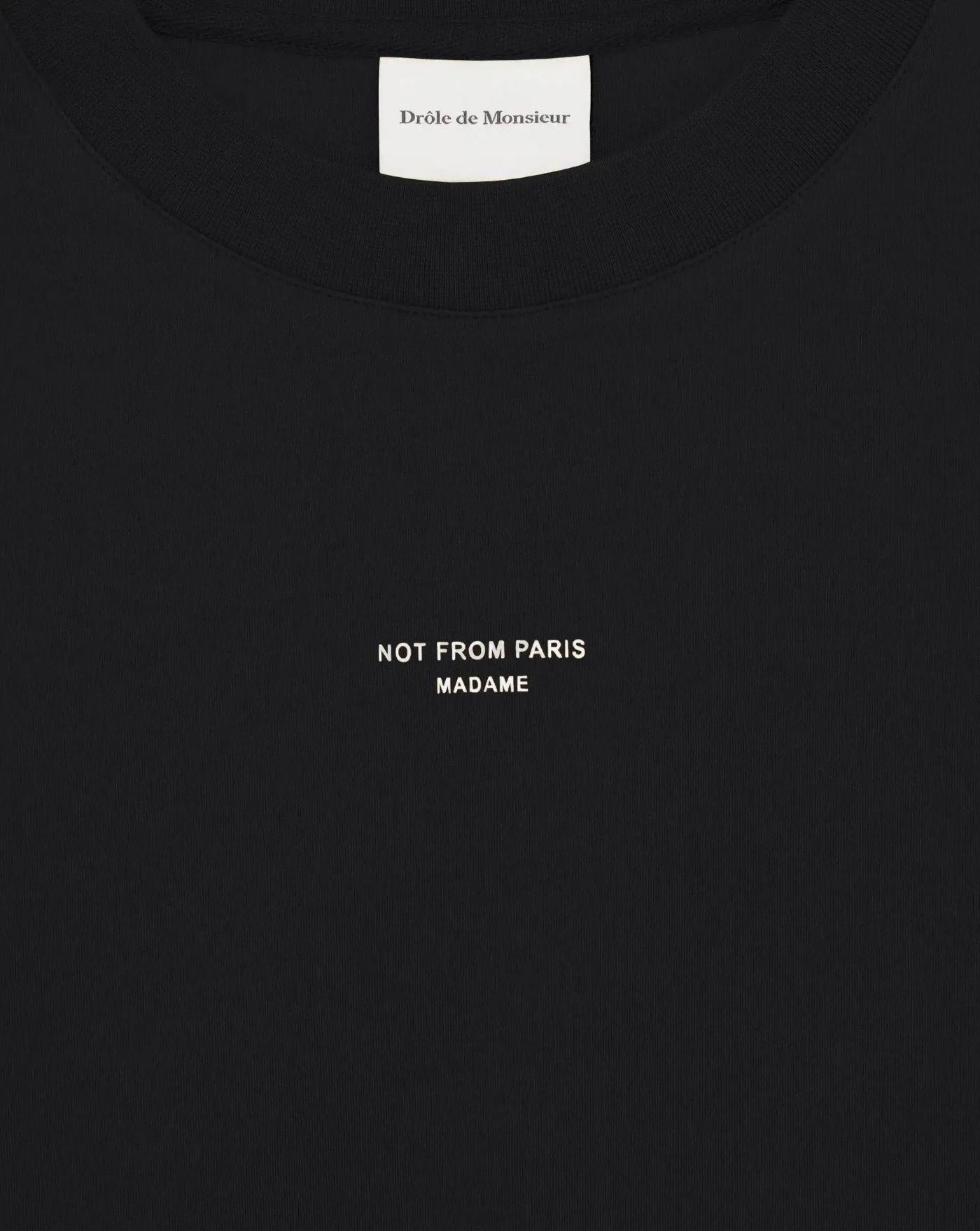 Camiseta Drole de Monsieur Classic Slogan T-shirt TS202 CO002 BL DROLE DE MONSIEUR 