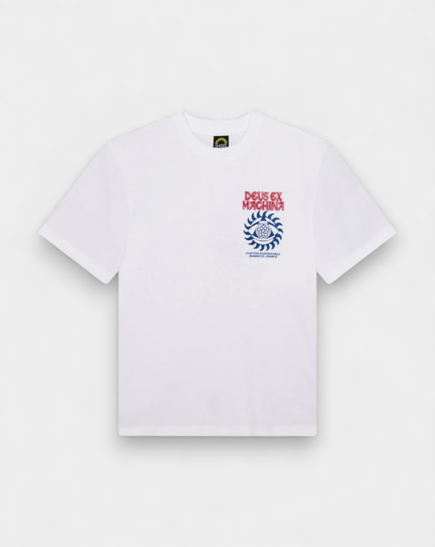 Camiseta Deus Ex Machina Crank DMF251220B VINTAGE WHITE DEUS EX MACHINA 