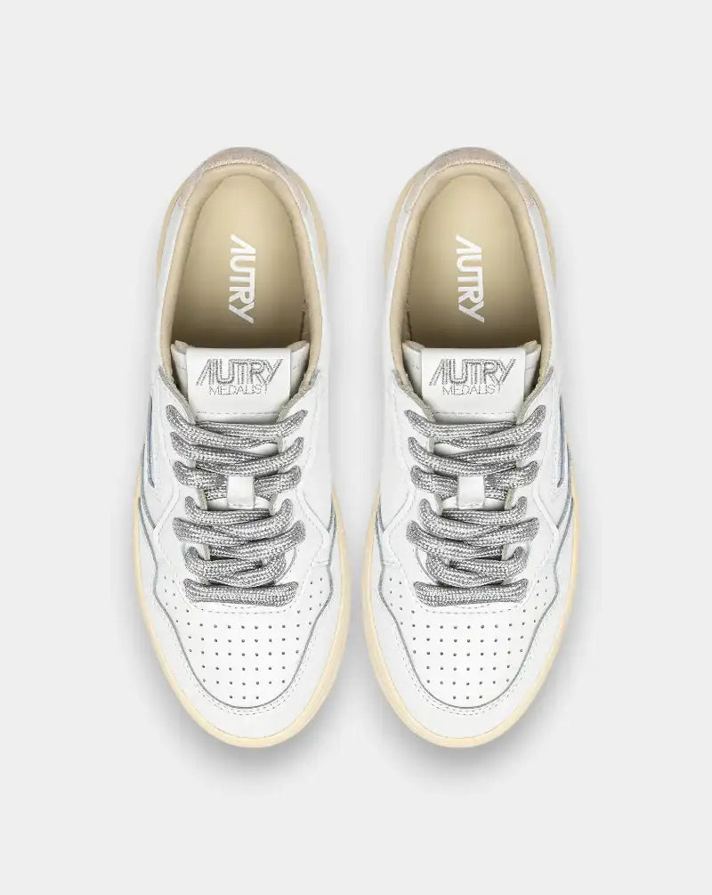 Zapatillas Autry Medalist Aulw SW02 AULW SW02 WTH/SILV AUTRY 