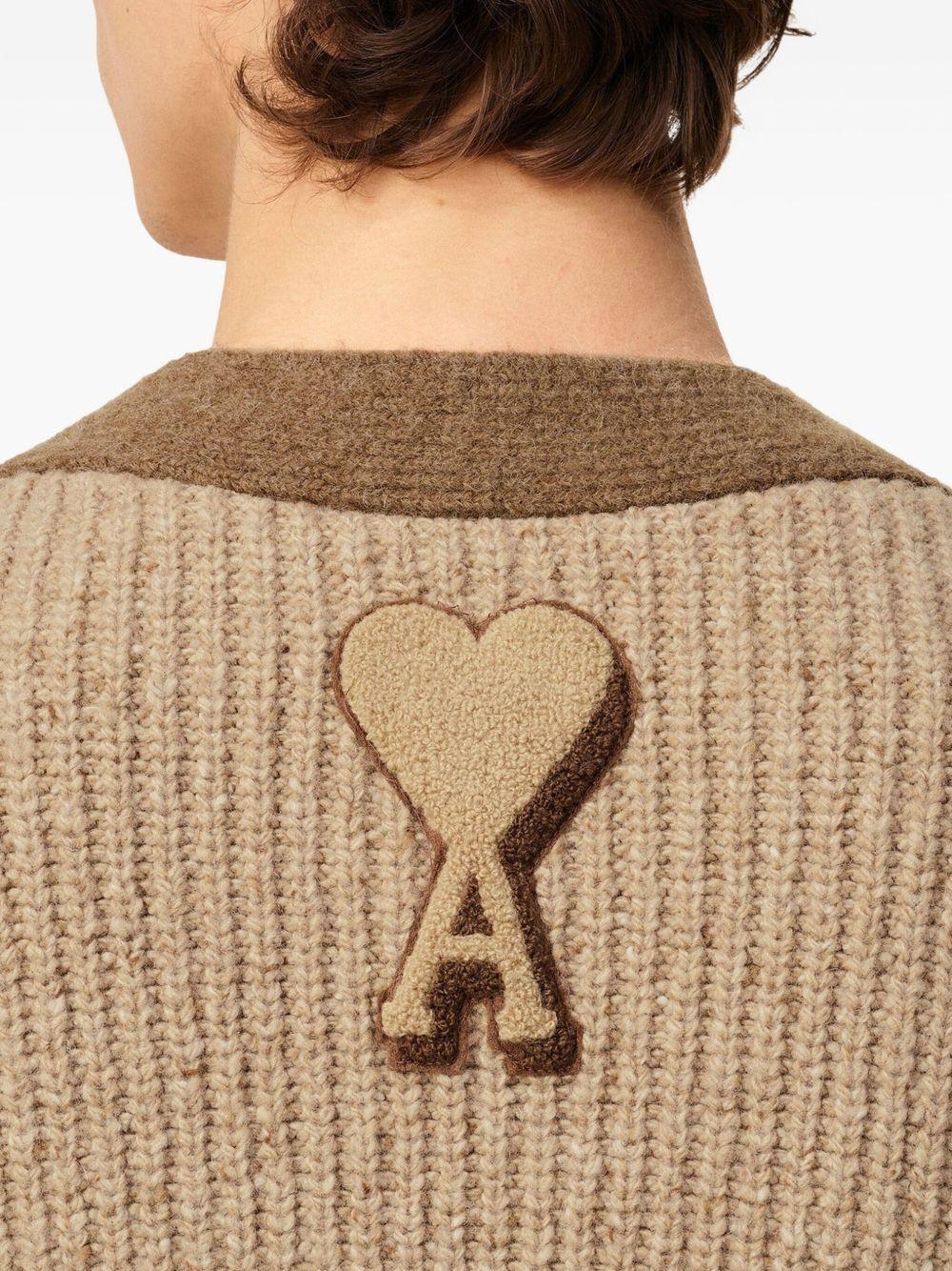 Cardigan Ami Paris Collegue HKC358KN0111 280 AMI PARIS 