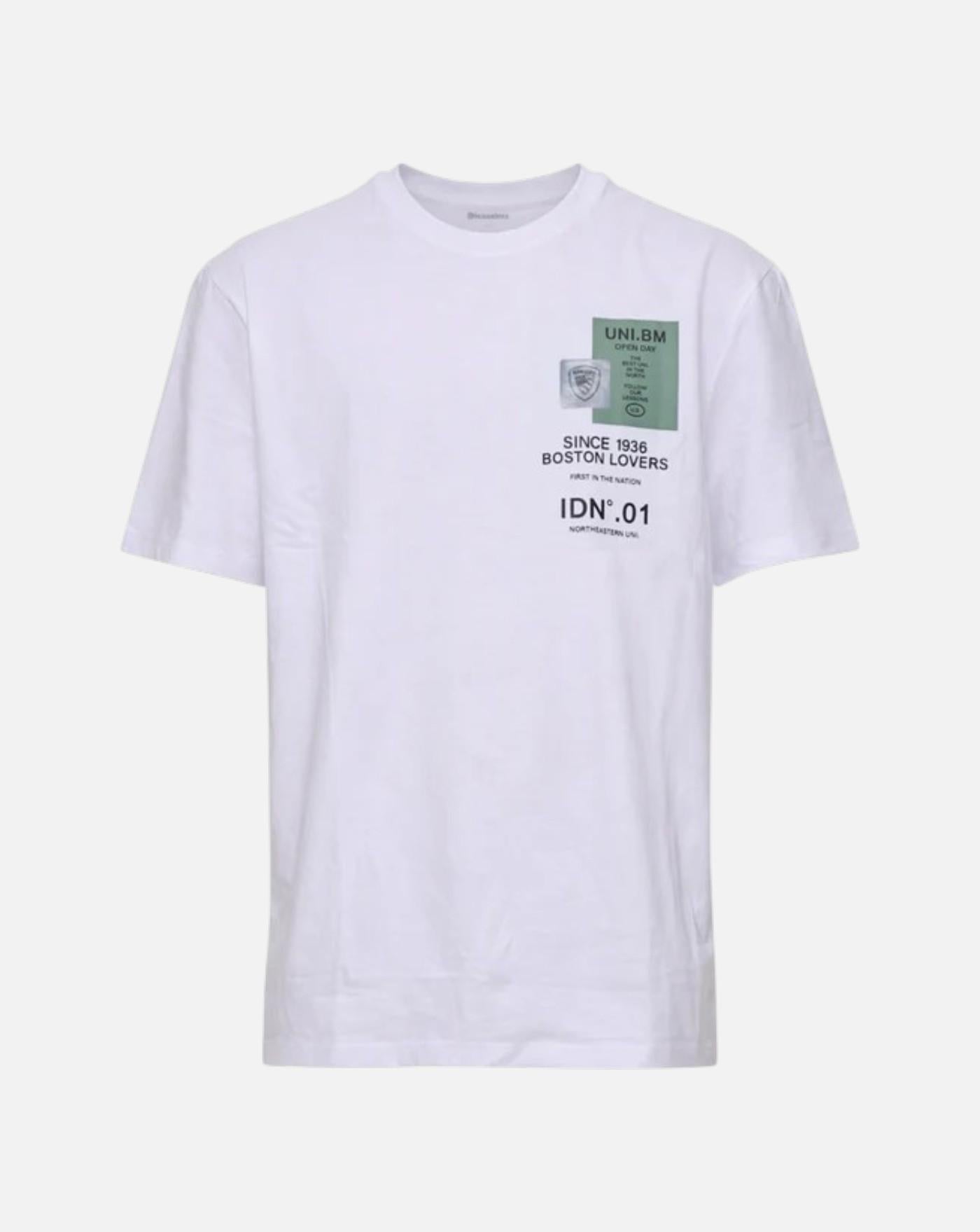 Camiseta Blauer Brush 26SBLUH02283 007480 100WHITE BLAUER 