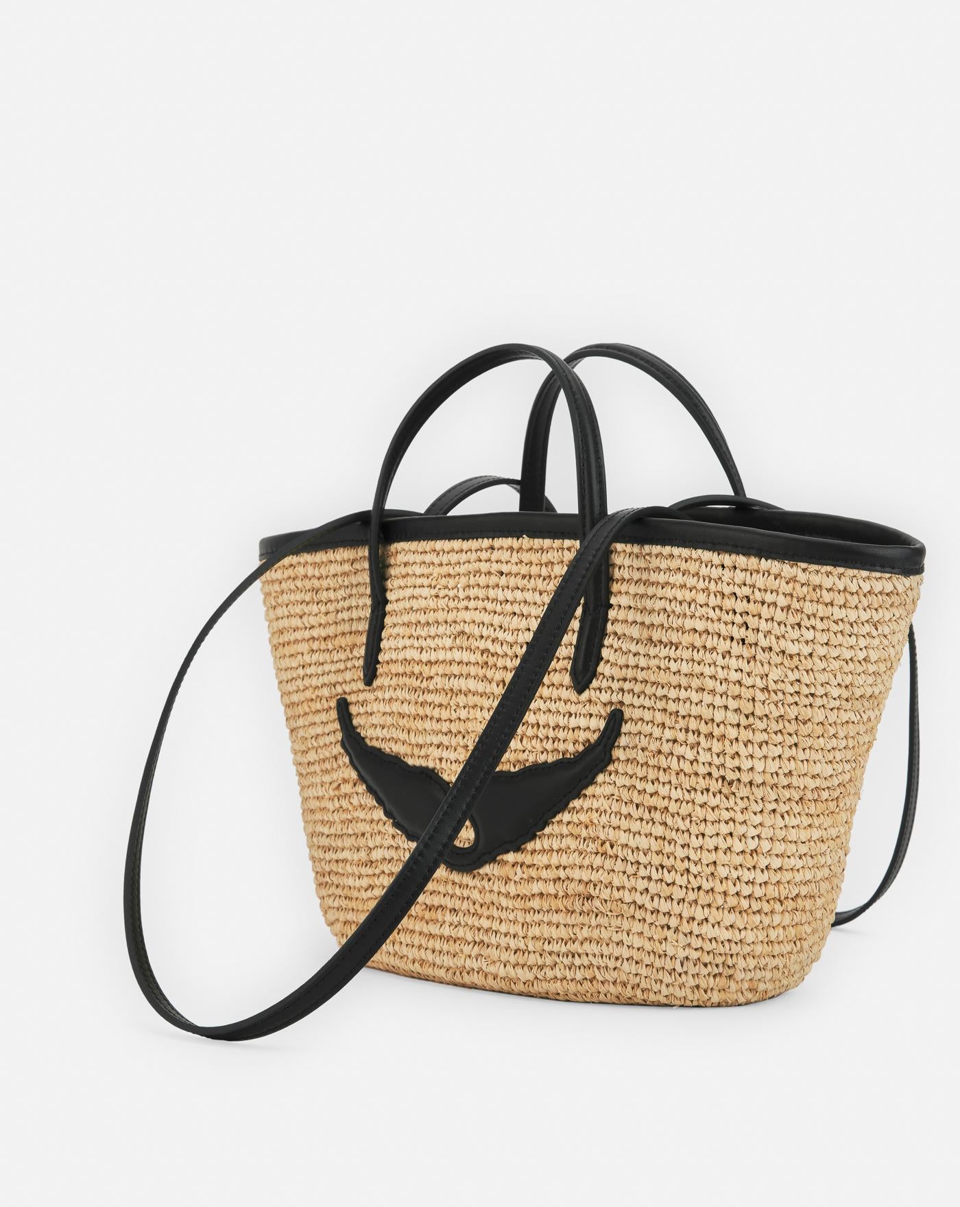 Bolso Zadig & Voltaire Le Mini Wings Panier LWBA03656 NOIR ZADIG & VOLTAIRE 