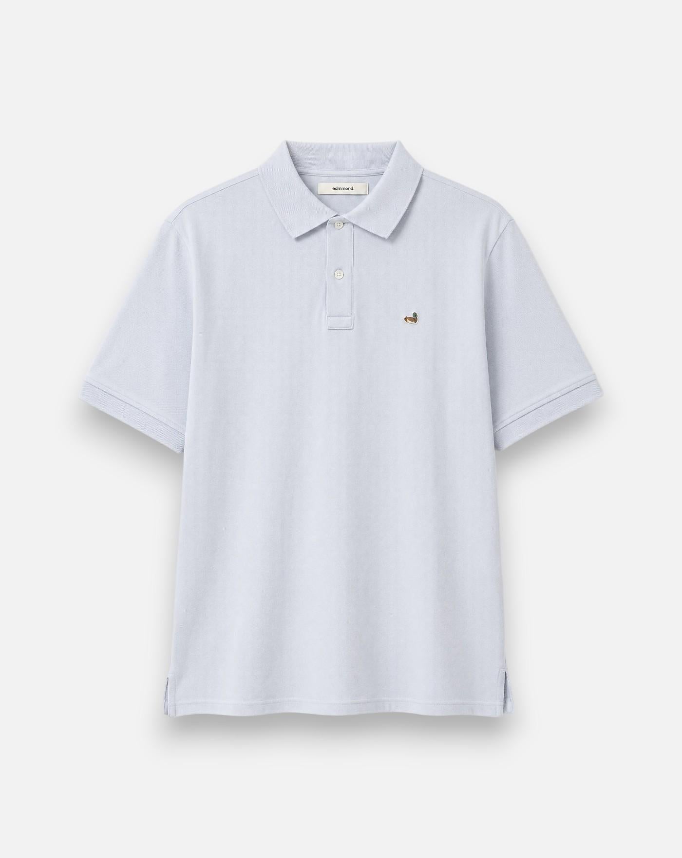 Polo Edmmond duck polo 1262001500 PLAIN LIGHT BLUE EDMMOND 