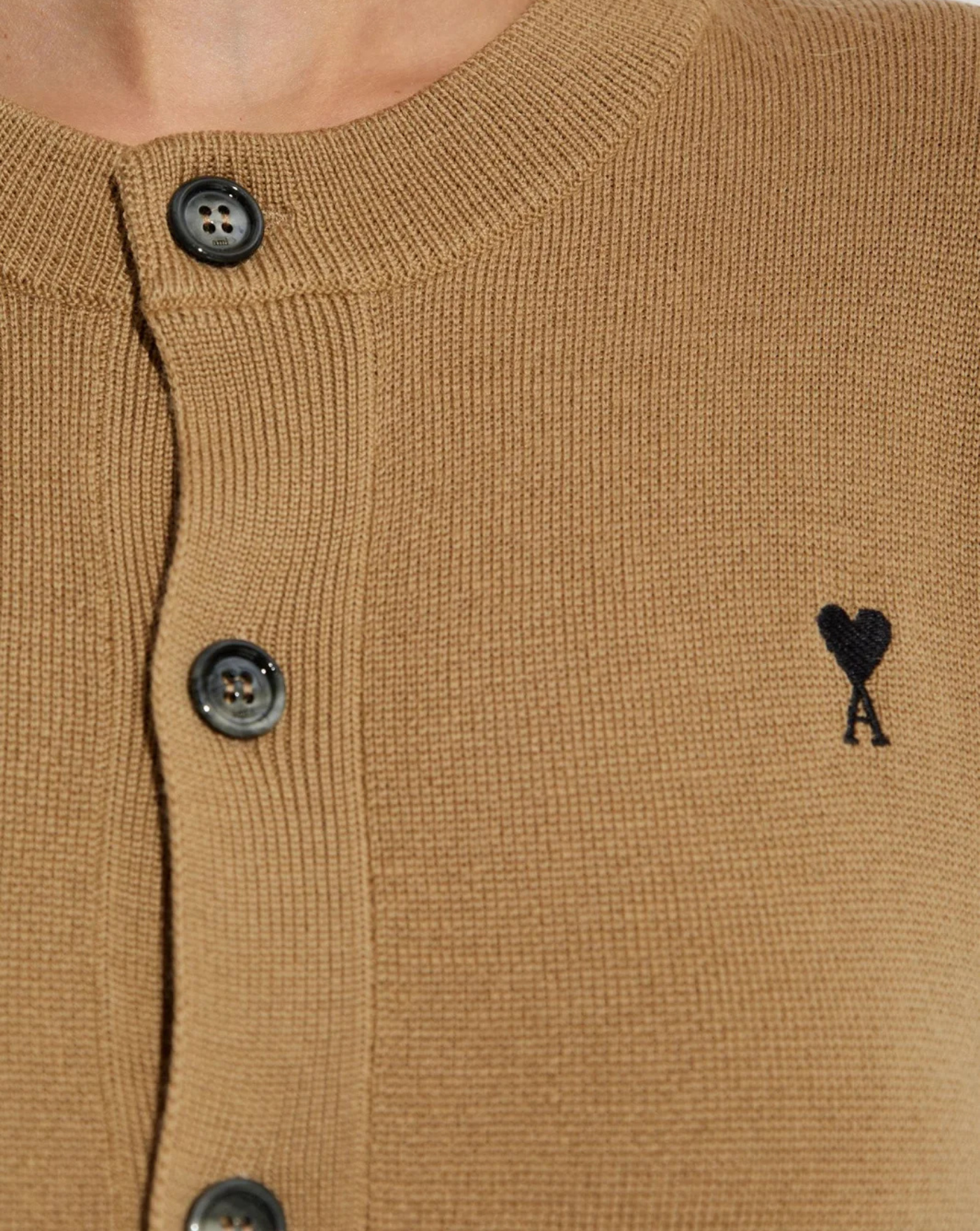 Cardigan Ami Paris Adc FKC361001 288 AMI PARIS 