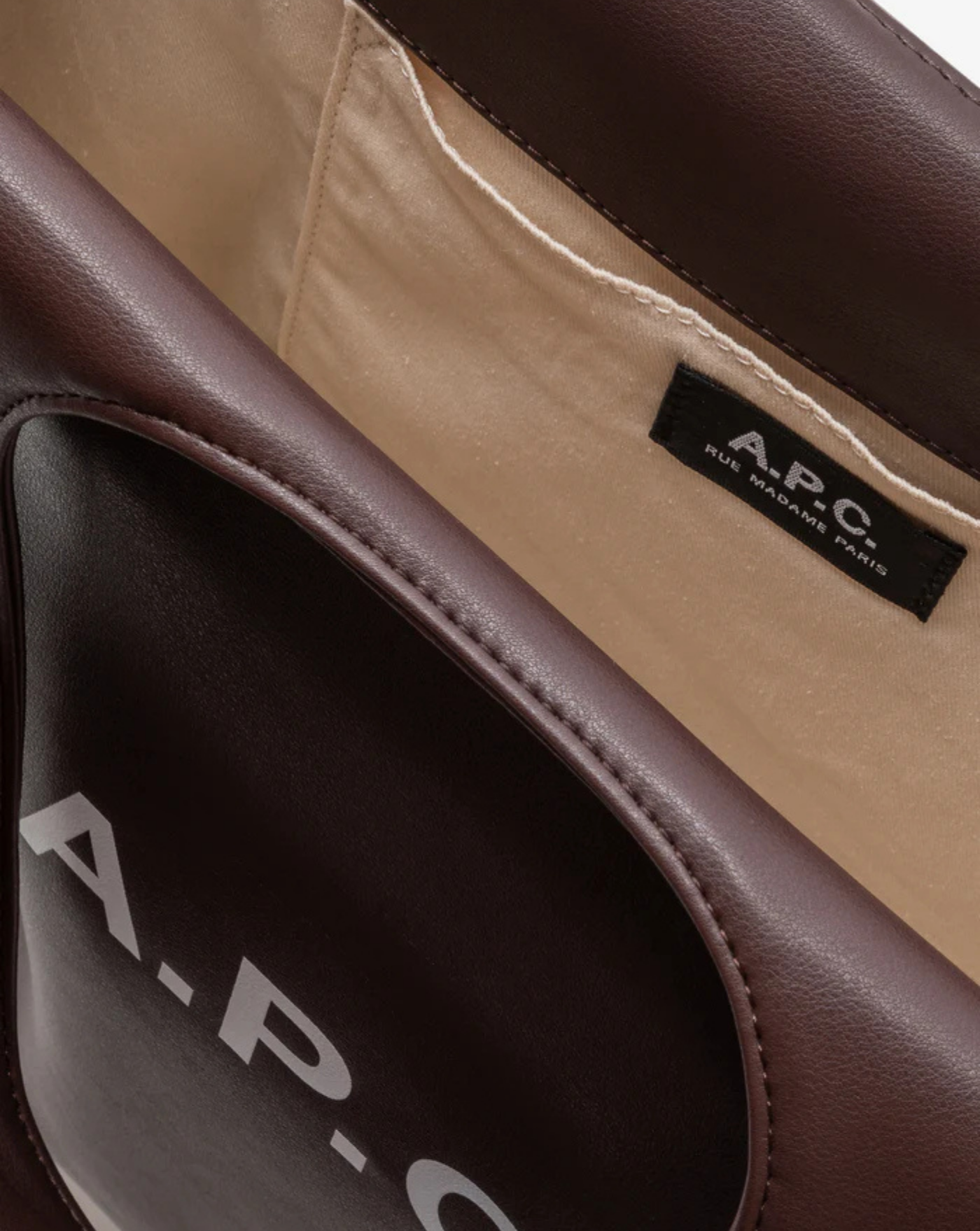 Bolso A.P.C. Tote Small Ninon PUAATM61861 CAE A.P.C. 