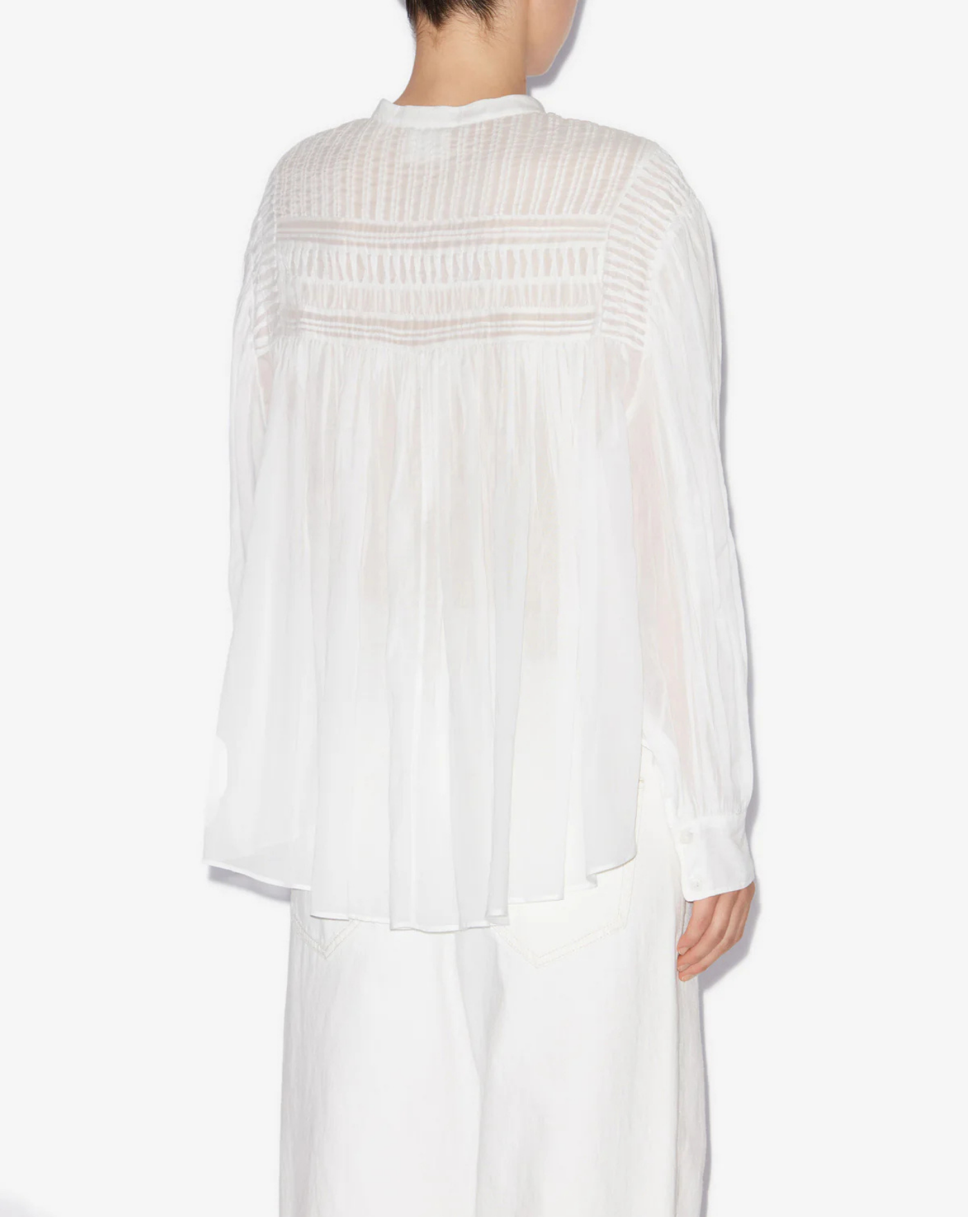 Camisa Isabel Marant Plalia HT0002FCB3J04E 20WH ISABEL MARANT 